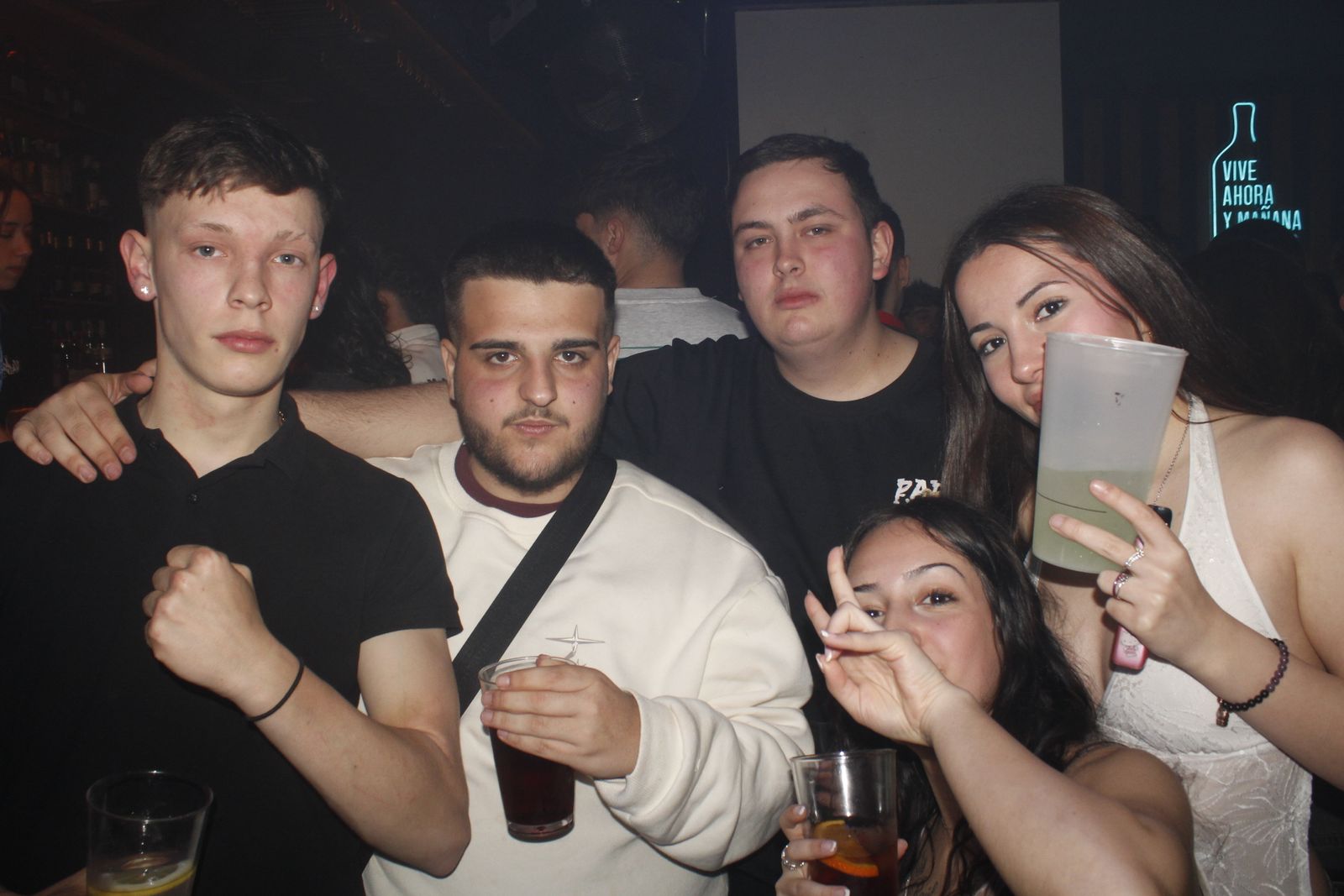 Salamanca de noche, sábado 4 de abril