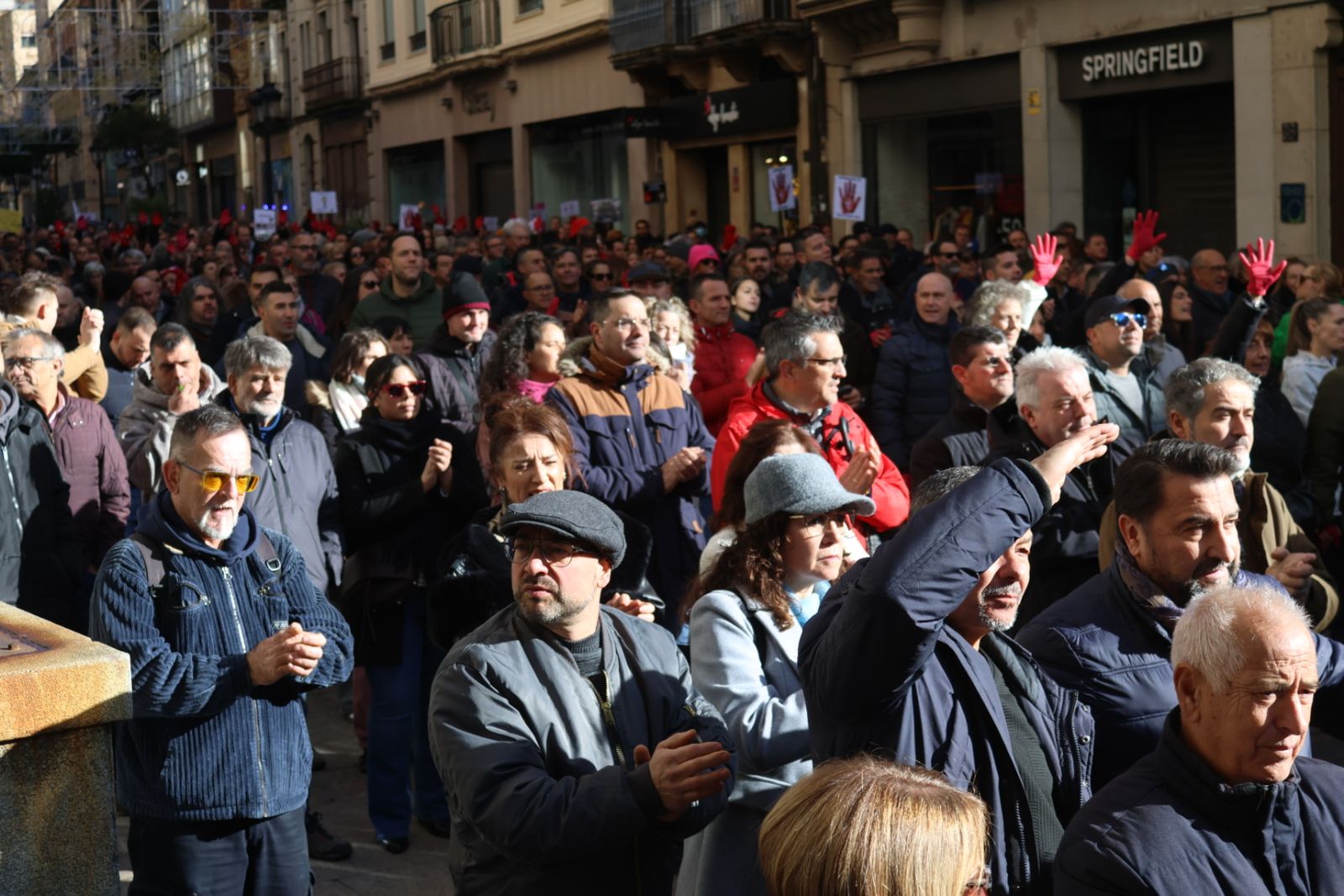 Manifestación de Autónomos por el 30N