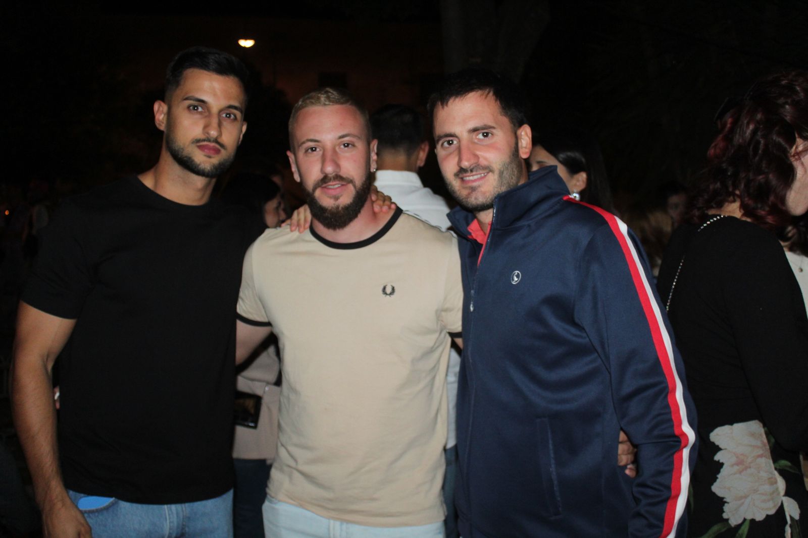 Ambiente en la Feria de Día en la tarde de este