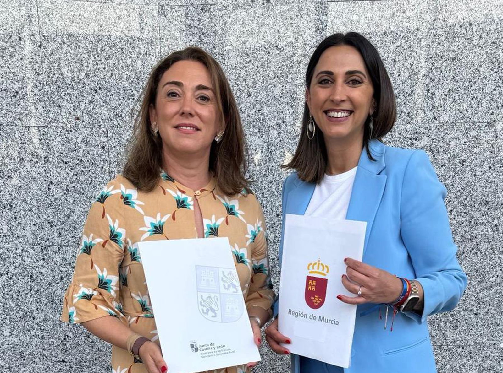 Consejeras de Agricultura de Castilla y León y Murcia