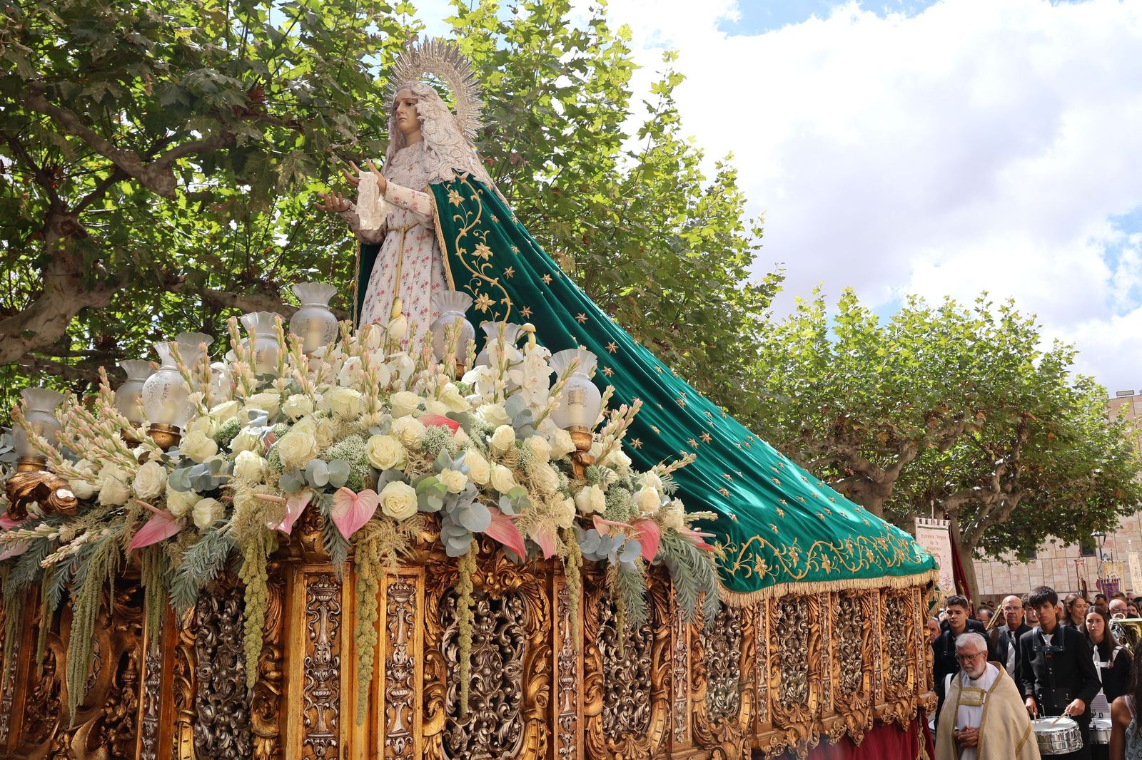 Procesión extraordinaria de la Virgen de La Esperanza