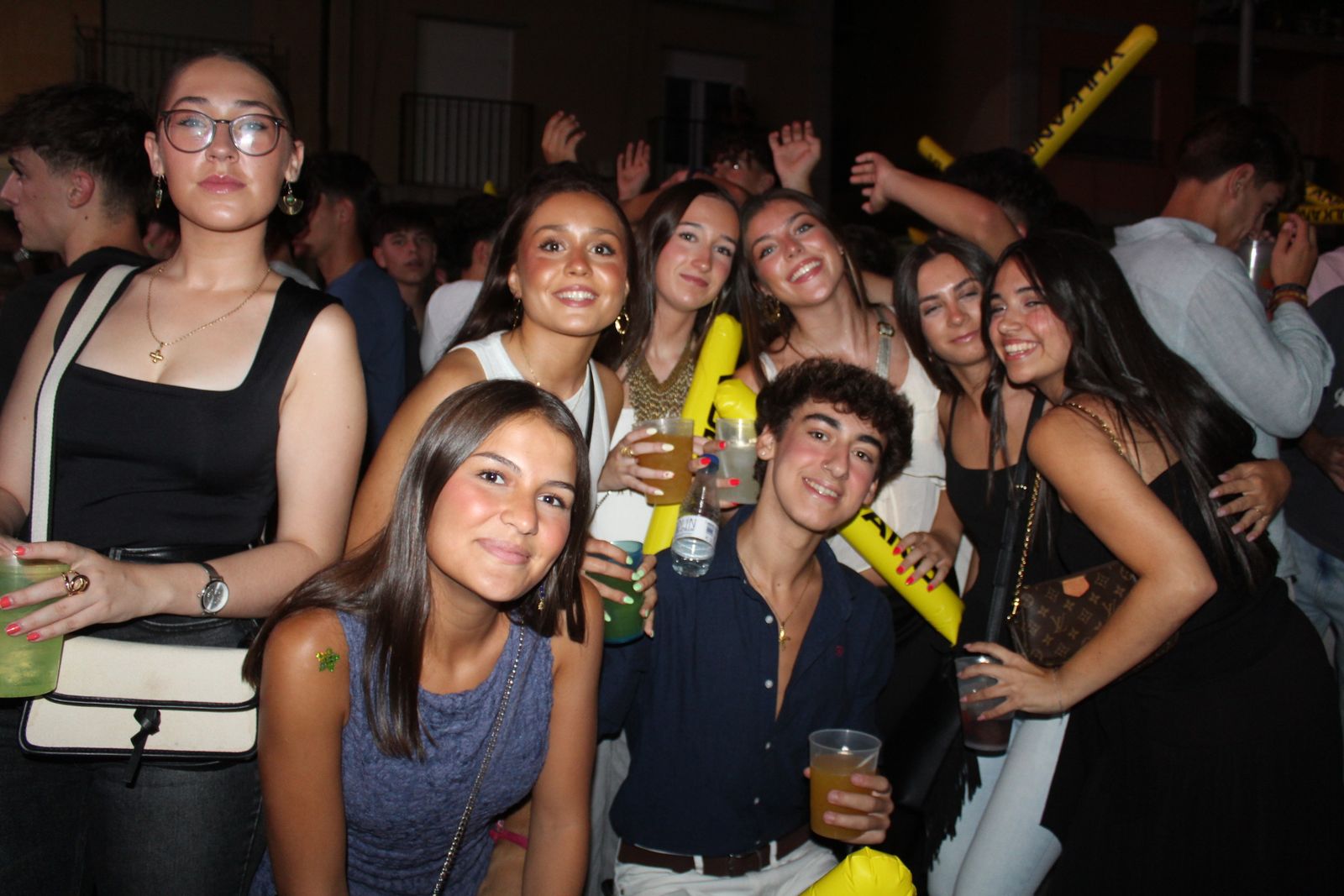 Salamanca de noche, sábado 16 de agosto