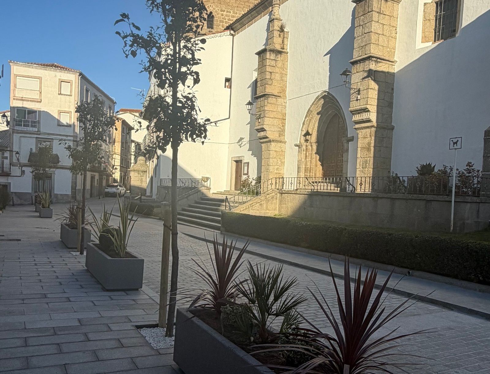 Atrio de San Juan, en Béjar