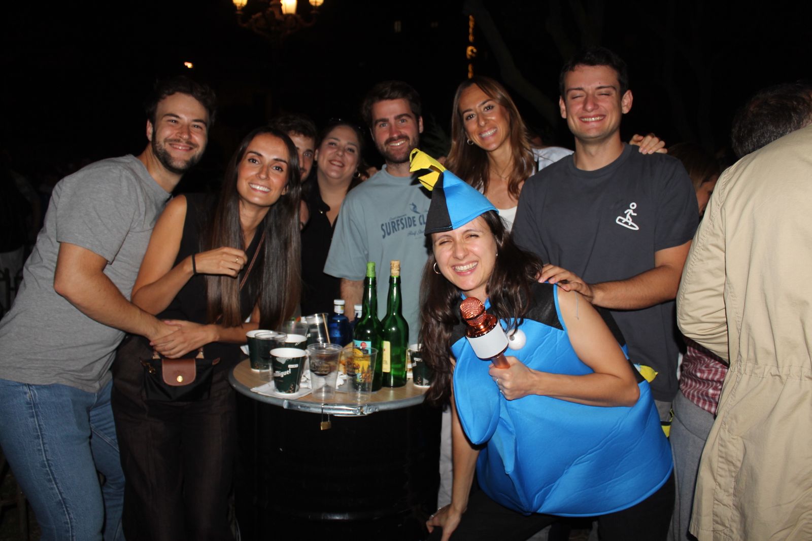 Ambiente en la Feria de Día en la tarde de este sábado