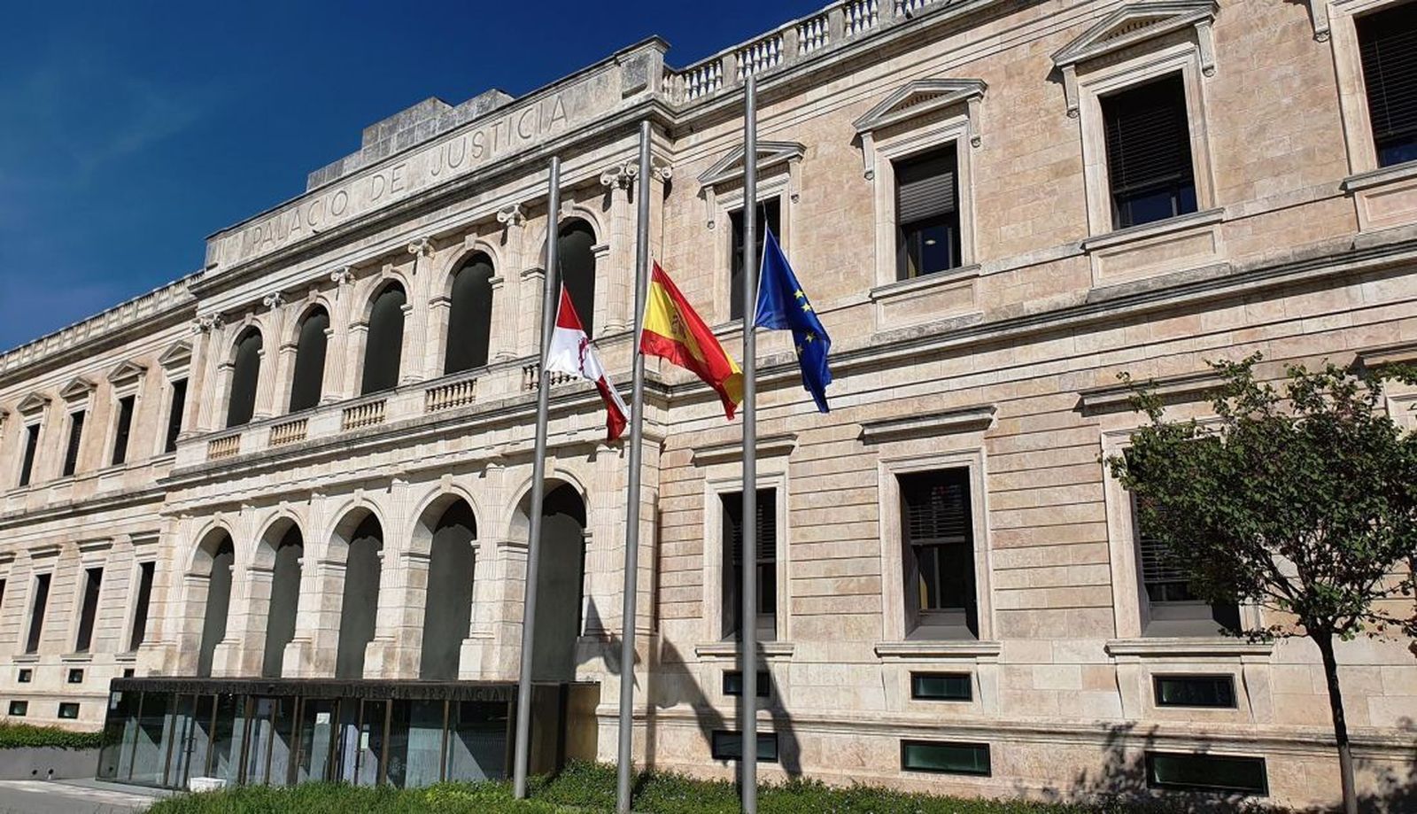 Sede del Tribunal Superior de Justicia de Castilla y León, en Burgos. EP