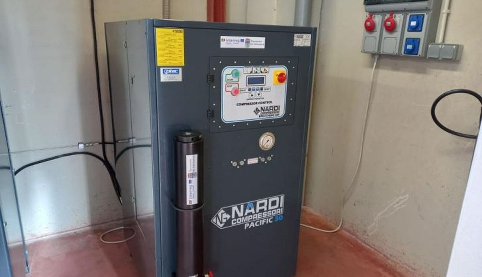 Equipo de carga de aire bombonas bomberos