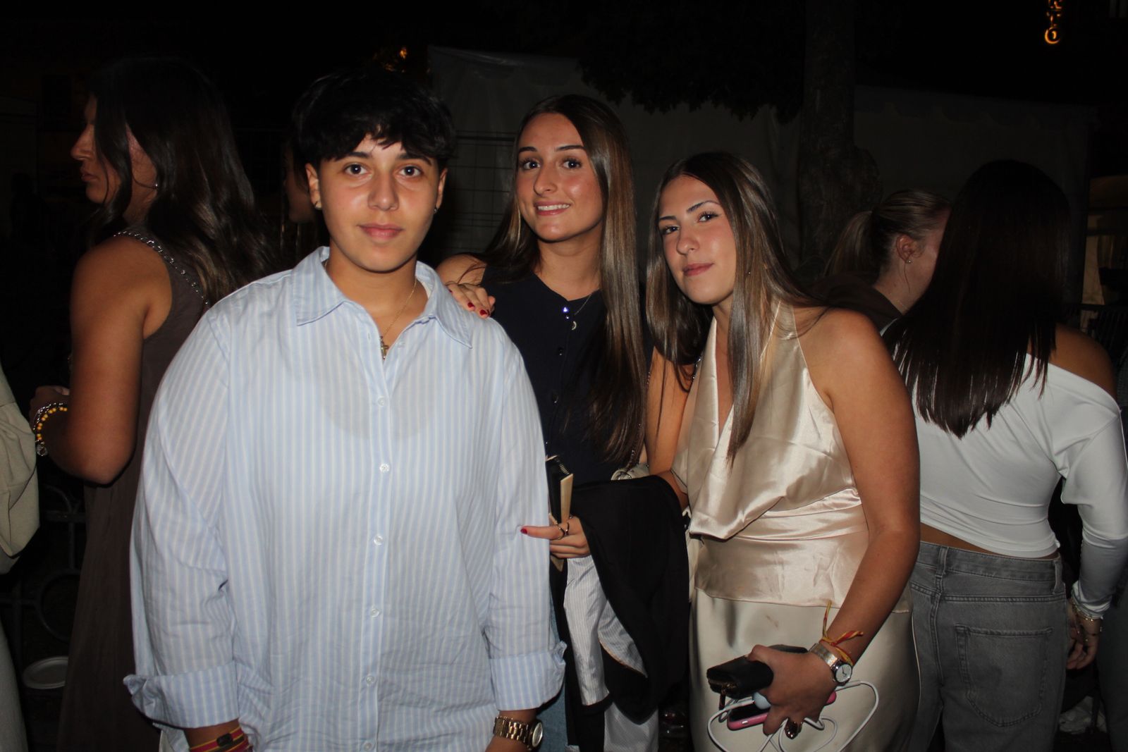 Ambiente en la Feria de Día en la tarde de este sábado