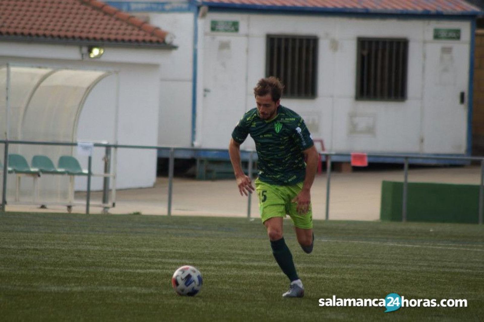 Josín, en una acción en el Municipal Luis Ramos.