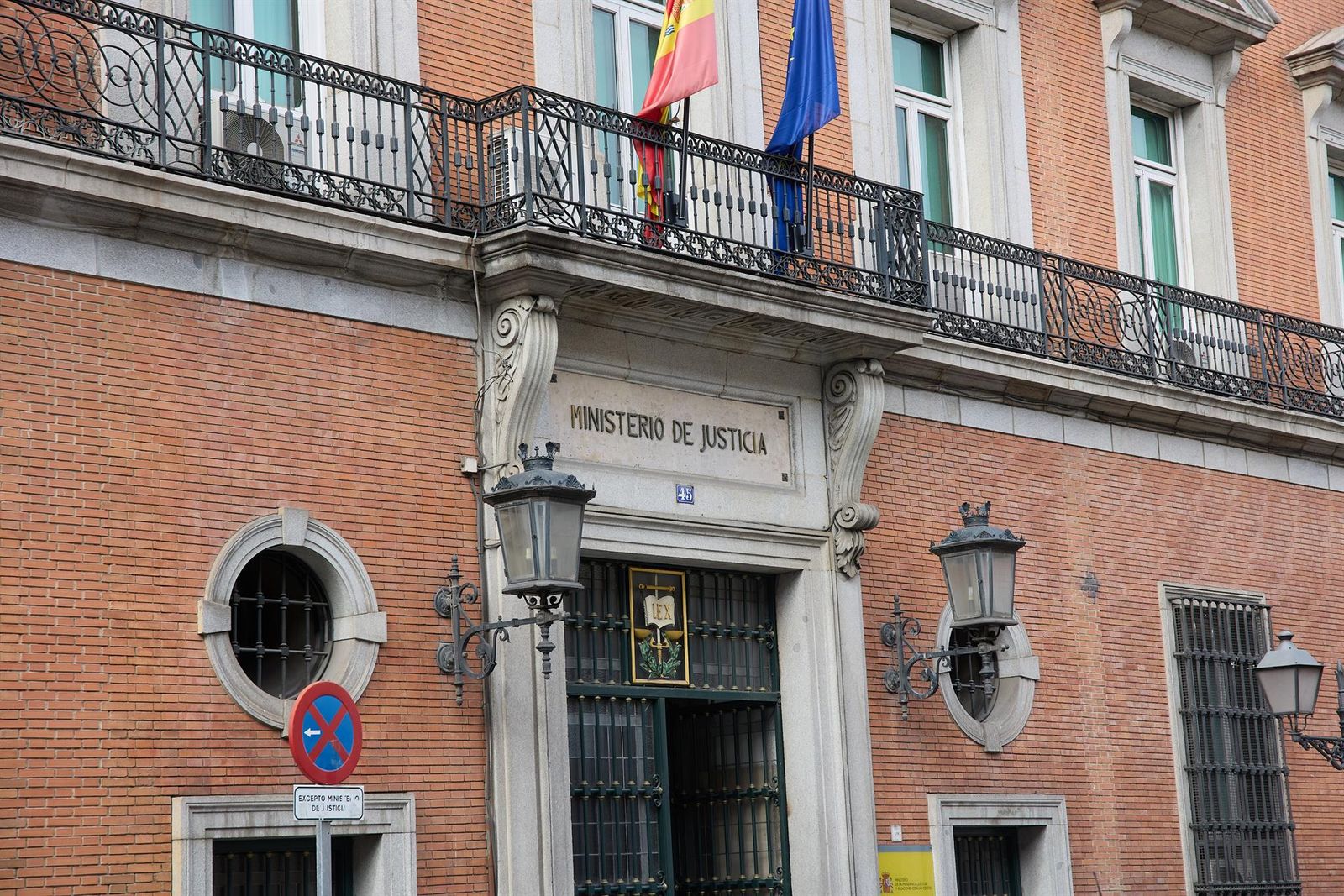 Archivo - Fachada del Ministerio de la Presidencia, Justicia y Relaciones con las Cortes, a 14 de febrero de 2024, en Madrid (España). - Jesús Hellín - Europa Press - Archivo