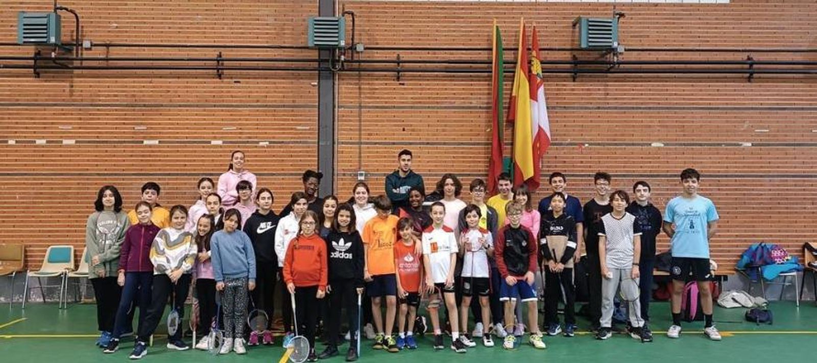Jornada formativa de bádminton de Juegos Escolares.