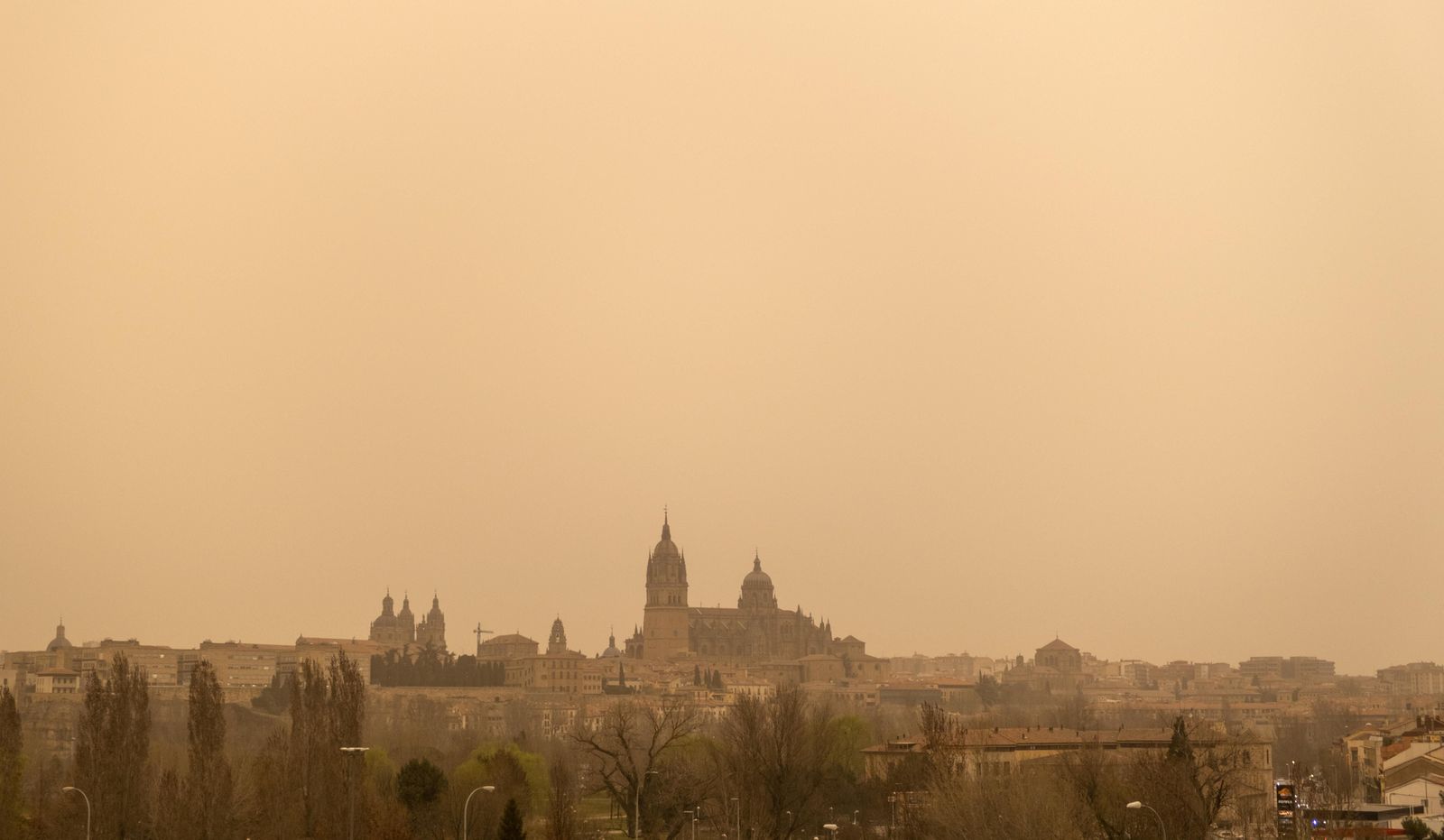 Calima en Salamanca | Foto de archivo