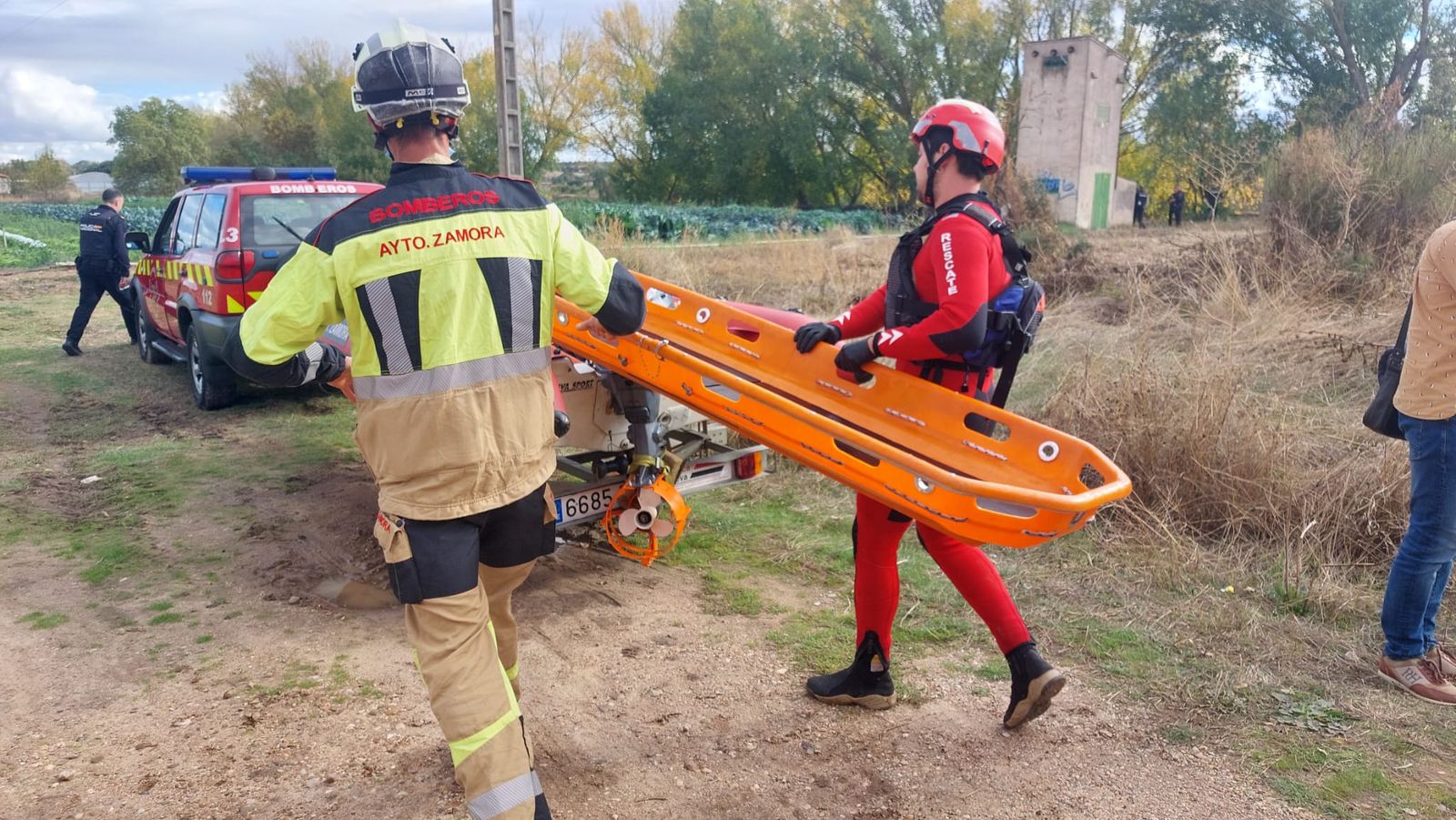 Imagen de los medios en la zona