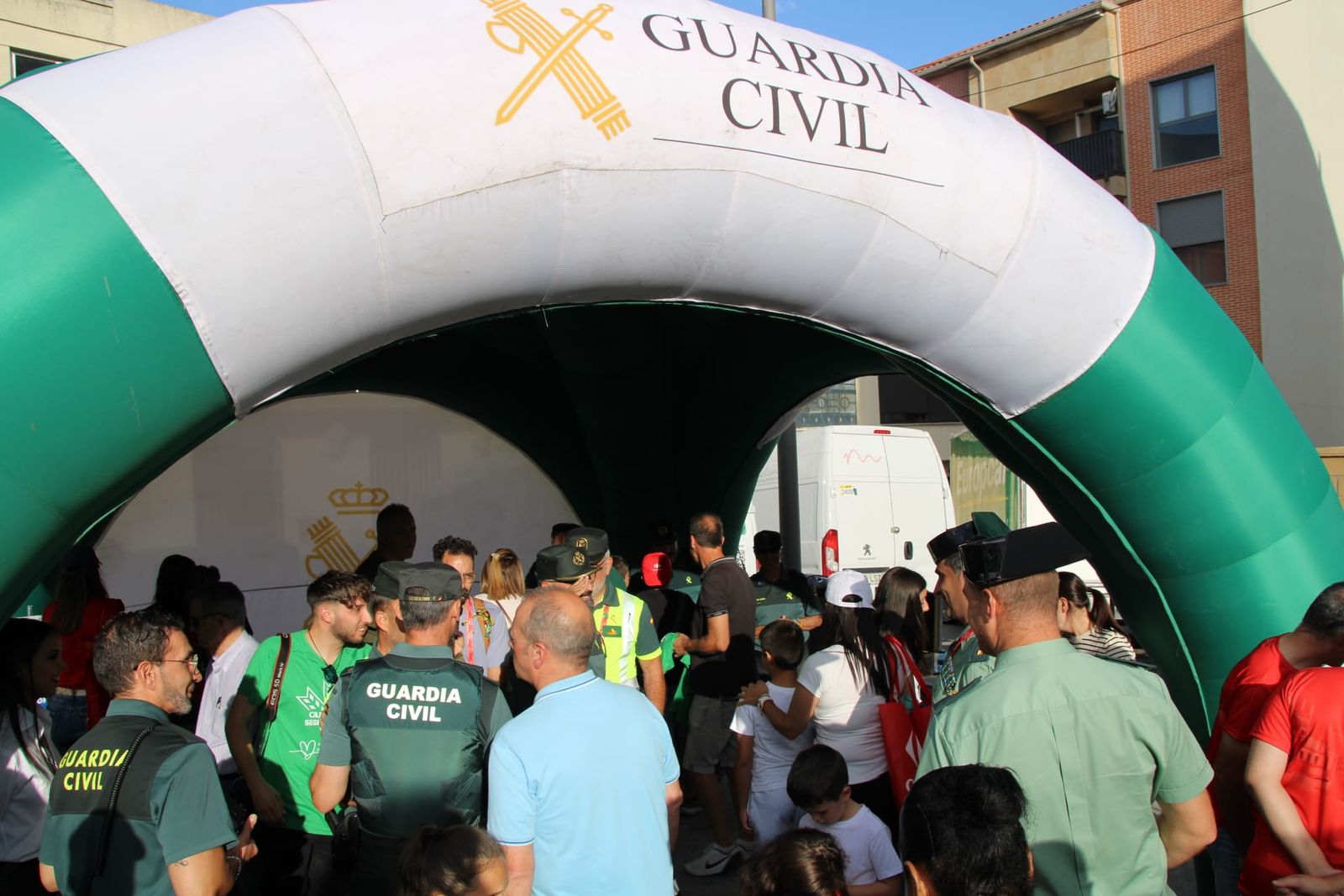 Así es el dispositivo de seguridad de la Guardia Civil en una etapa de La Vuelta