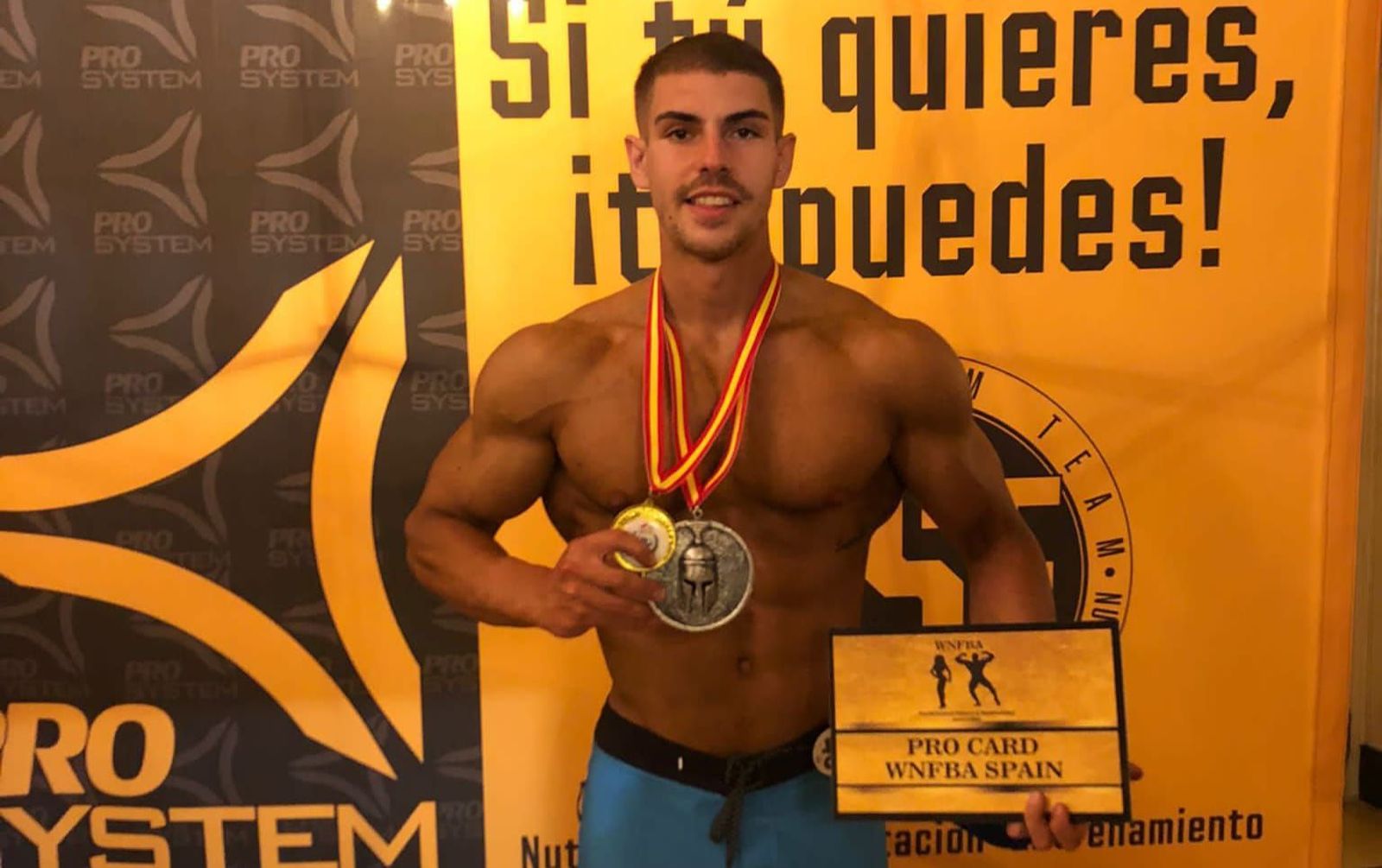 Roberto Fernánde, campeón del mundo de PRO Men's Physique