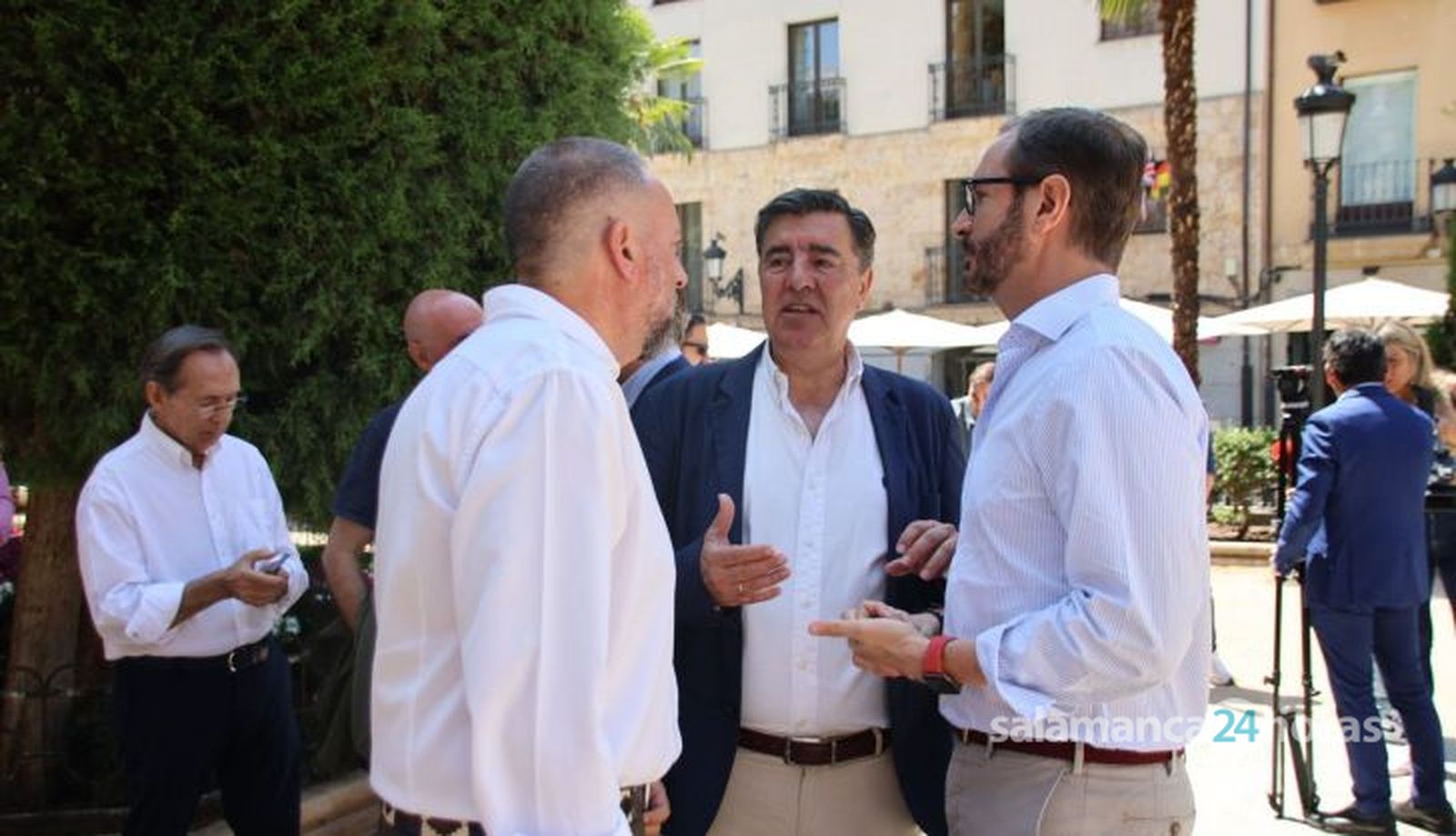 Javier Maroto, visita Salamanca para mantener un encuentro con la candidatura al Congreso y el Senado