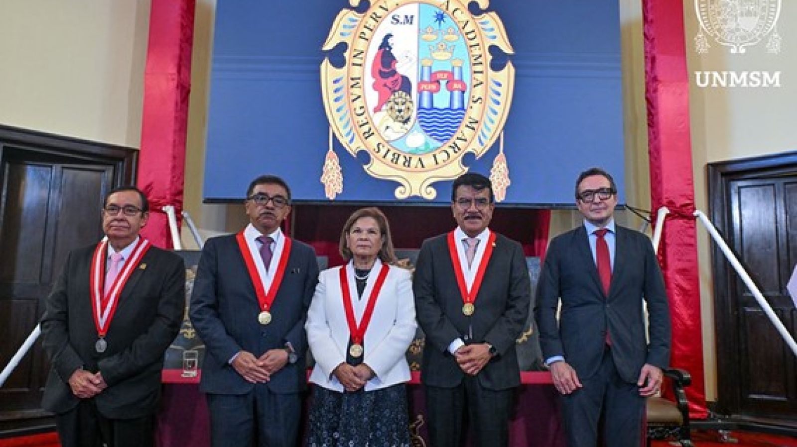 Corchado asiste al 475 aniversario de la Universidad Nacional Mayor de San Marcos en Lima