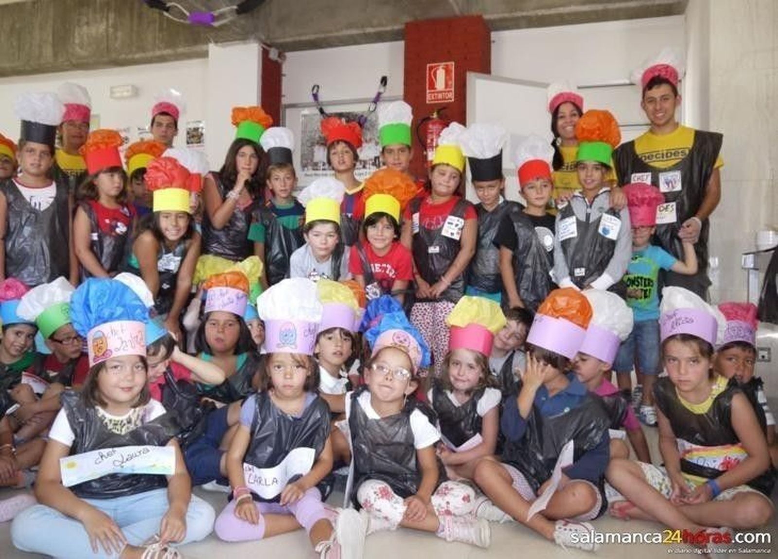 Unos 300 niños del municipio han participado en los campamentos urbanos