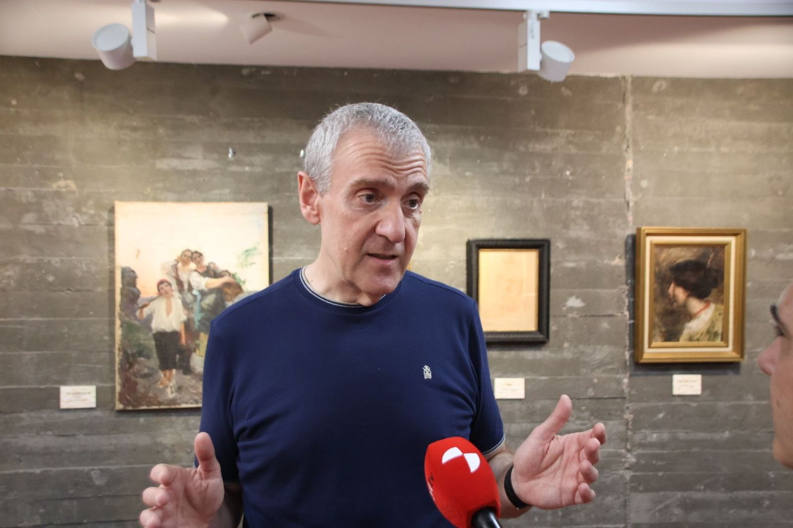 Inauguración de la exposición temporal homenaje a Vidal González Arenal