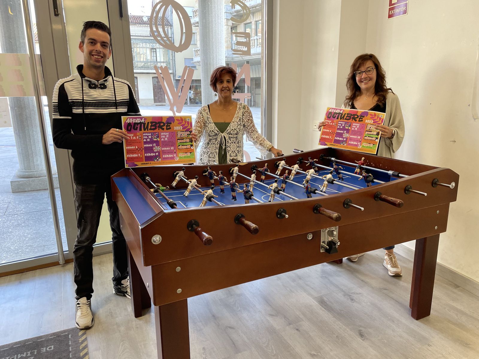 Presentación de la Agenda Joven de octubre en Guijuelo