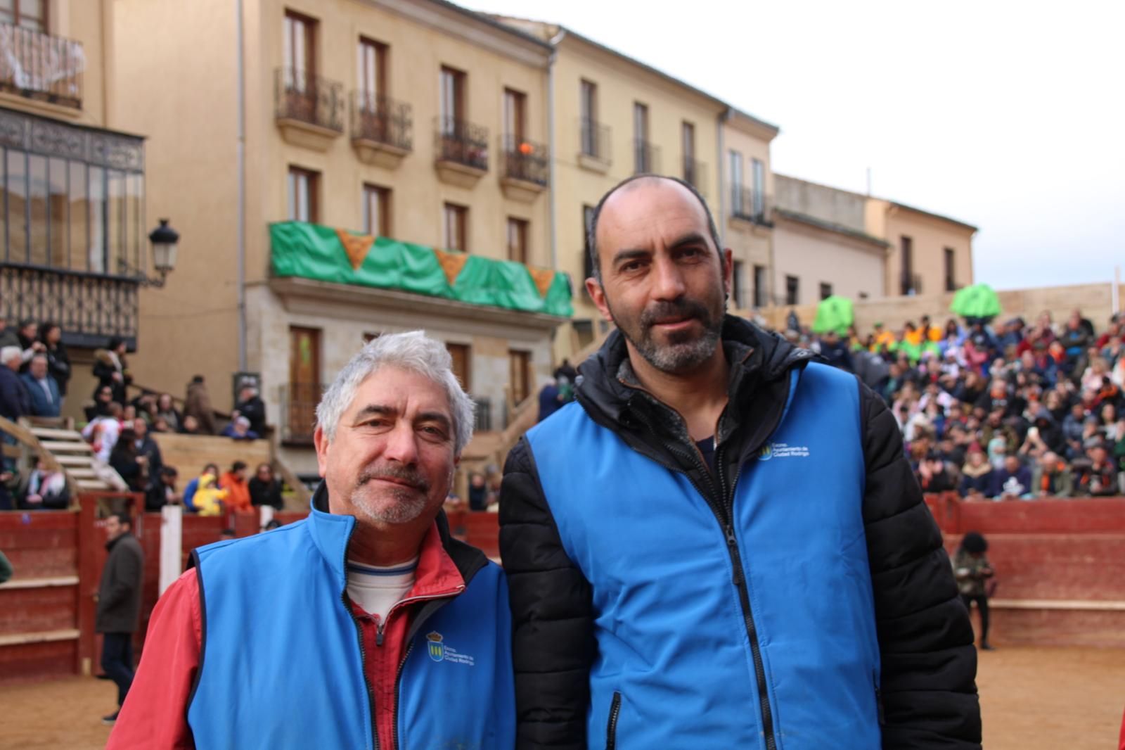 Ambiente del Encierro tradicional del lunes 17 de febrero