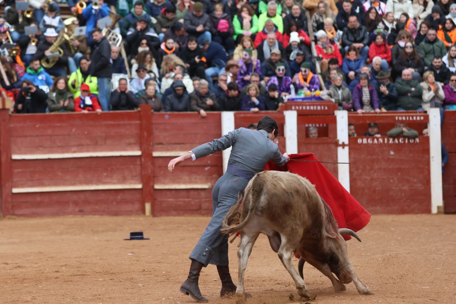 Novillada sin picadores del bolsín taurino y rejones en Ciudad Rodrigo