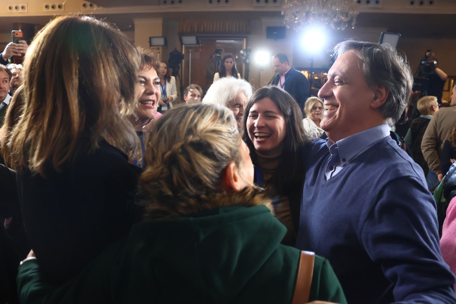 Mañueco celebra su triunfo en Salamanca en las Elecciones a las Cortes de Castilla y León 2026