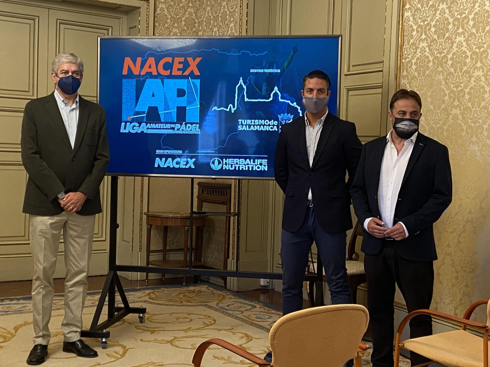 Presentación de la Liga Pádel Amateur