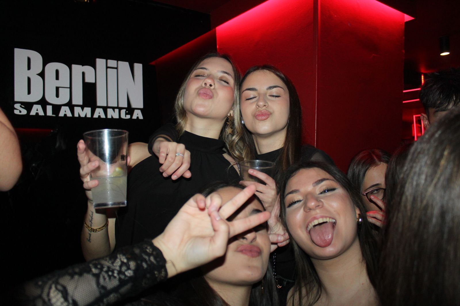 Salamanca de noche, sábado 31 de enero