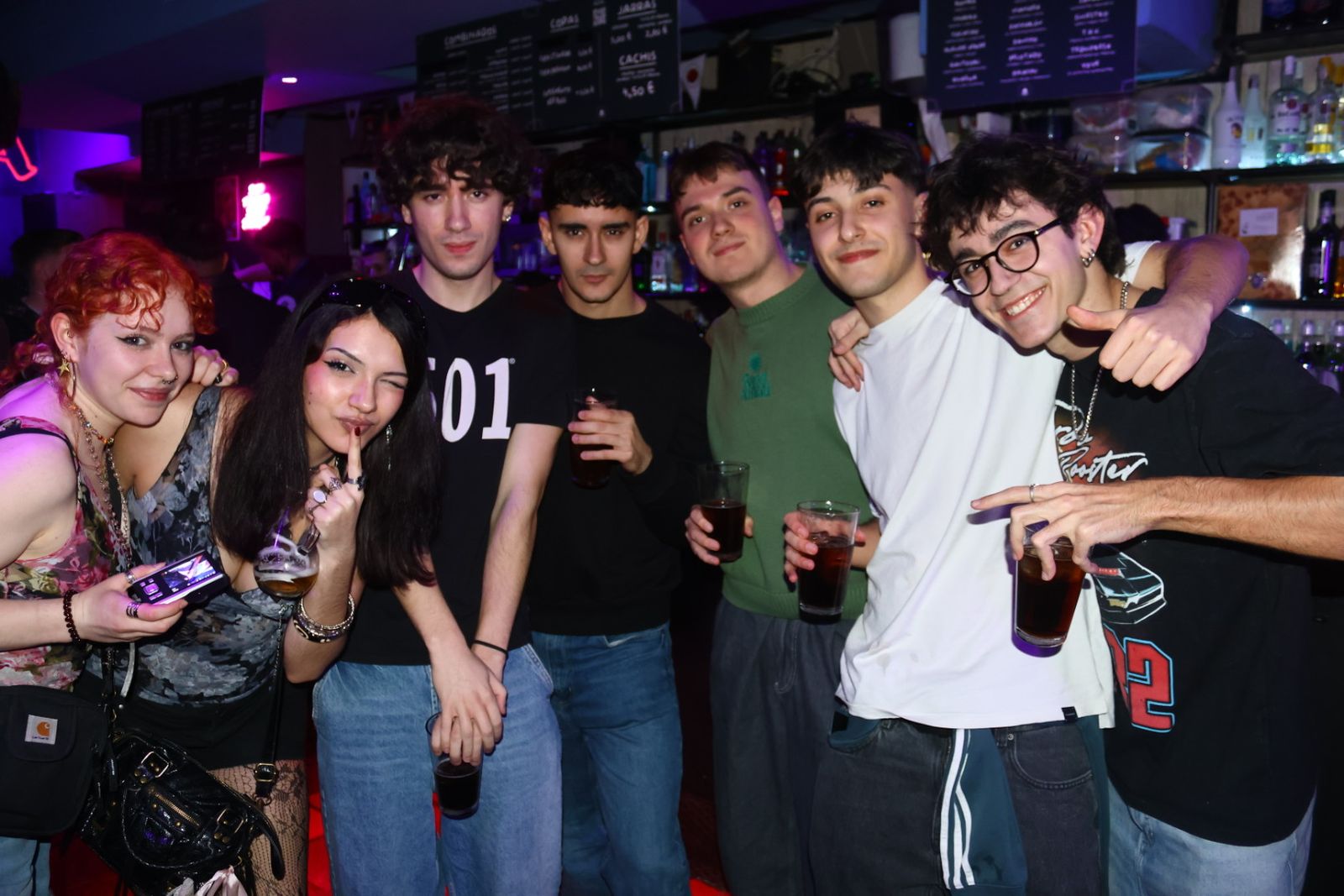 Salamanca de noche, viernes 20 de febrero