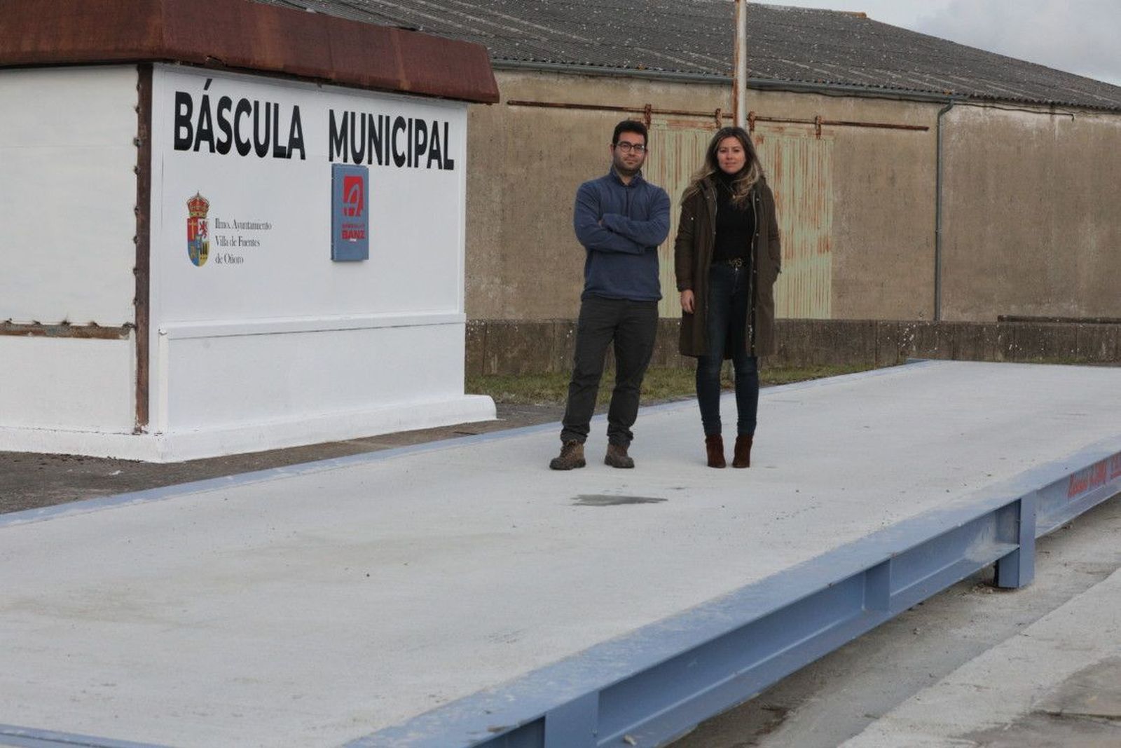 Báscula municipal por el Ayuntamiento de Fuentes de Oñoro