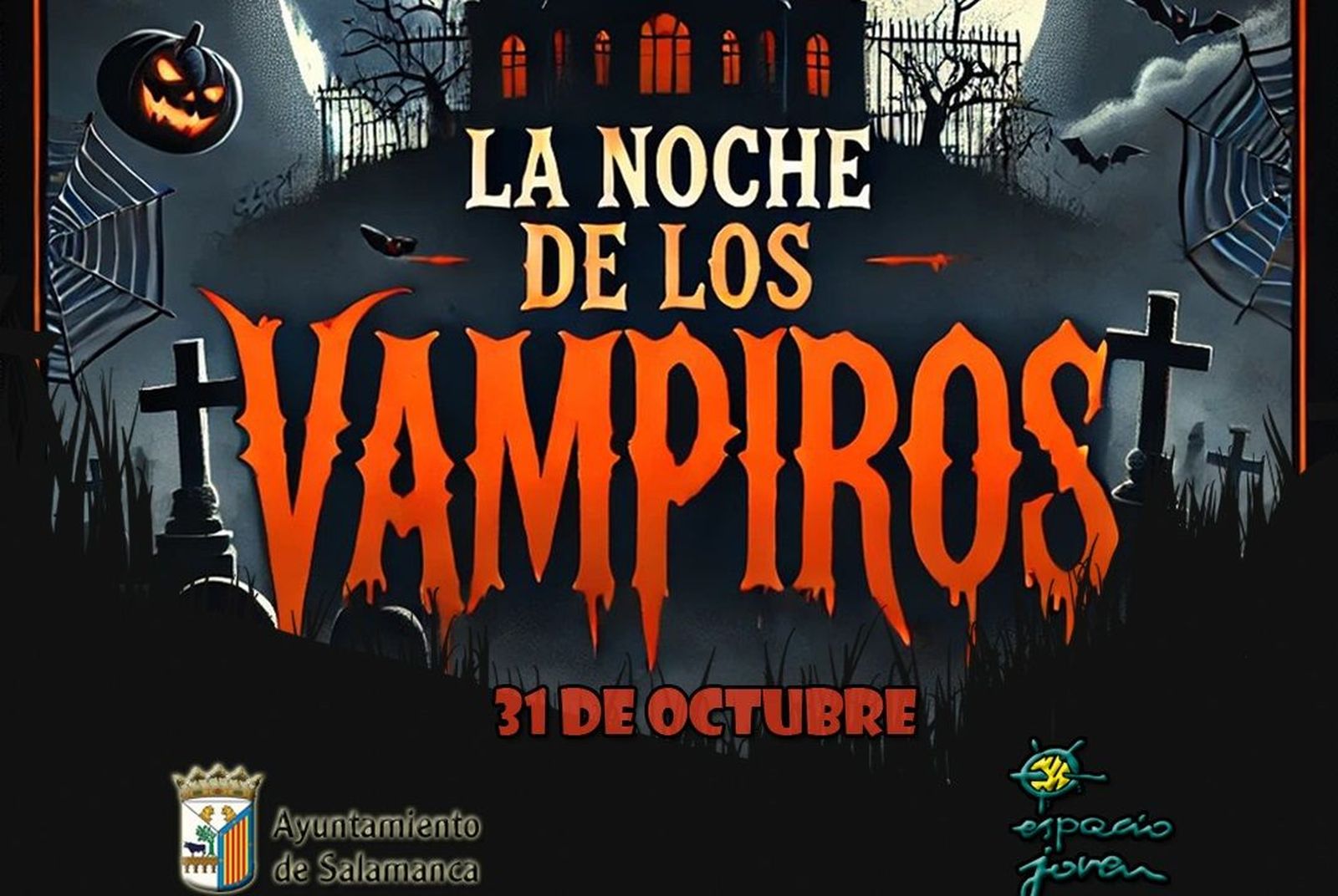 'La noche de los vampiros' en la Casa de Juventud de Garrido
