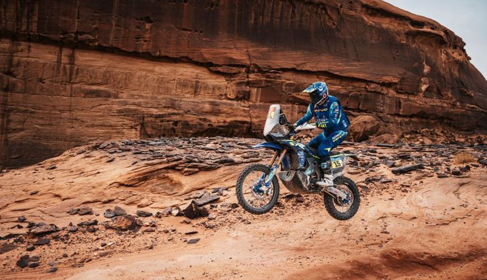 Lorenzo Santolino en el Dakar 2025