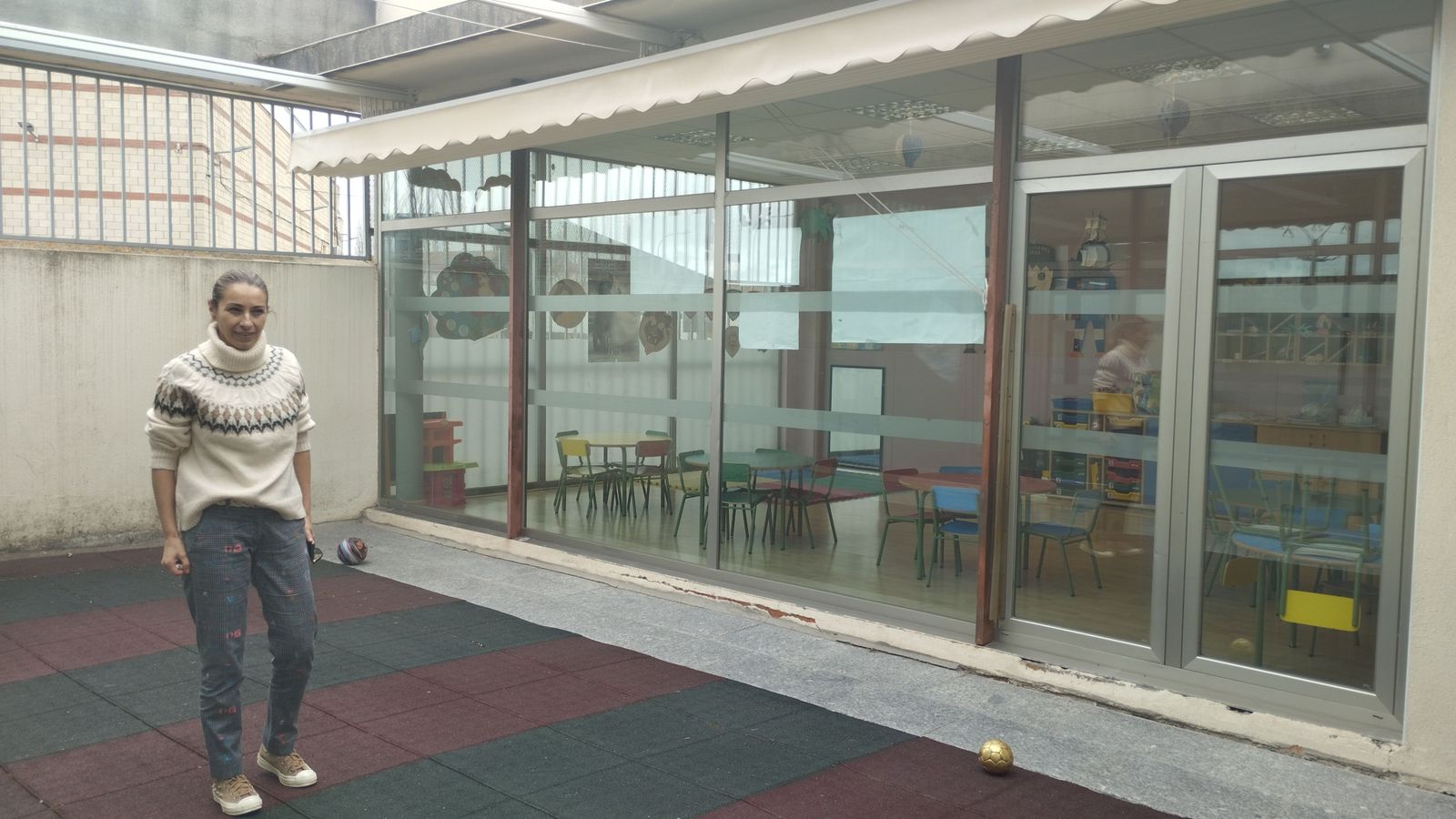 Cubierta guardería Santa Marta