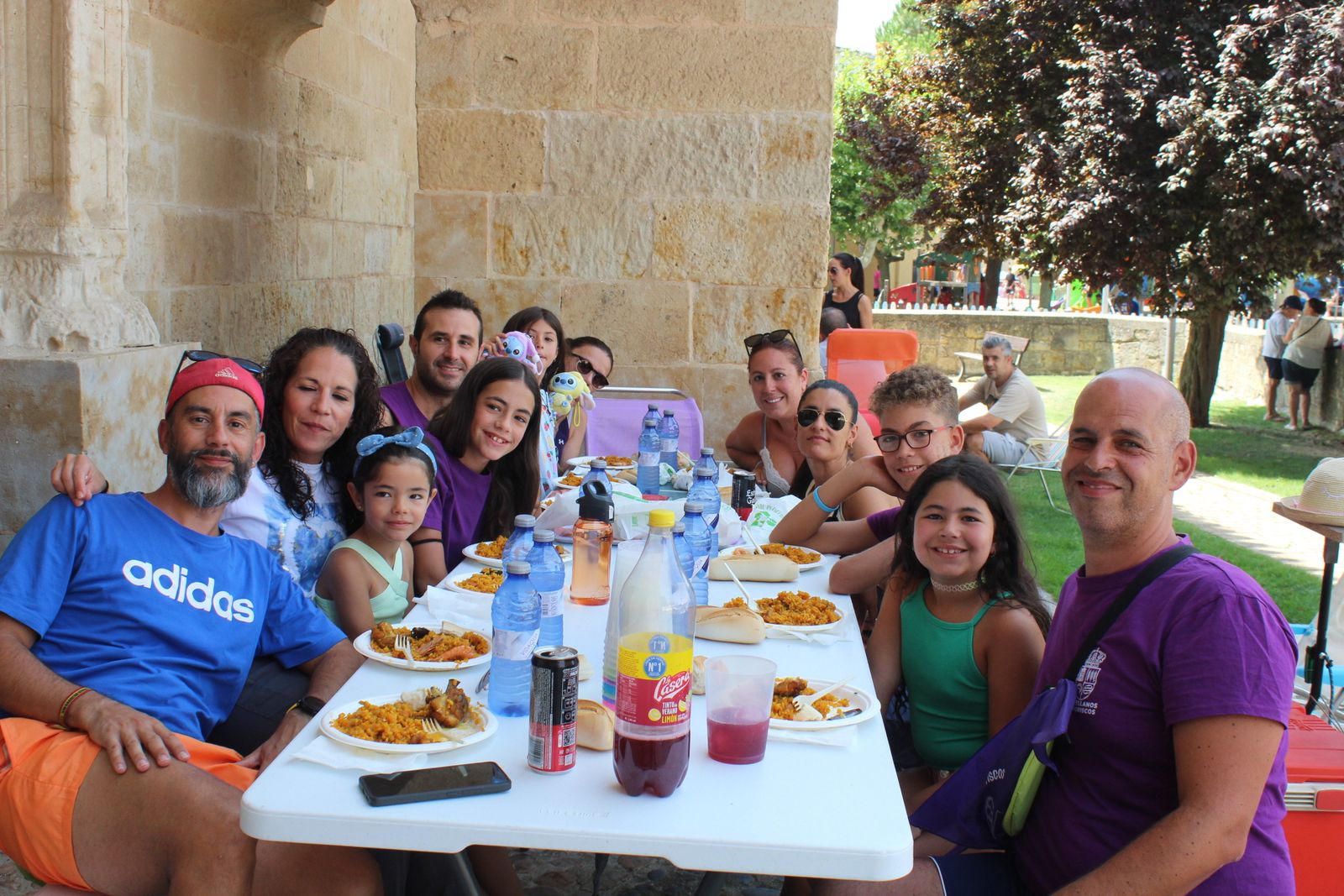 Castellanos de Moriscos. Gran paella popular