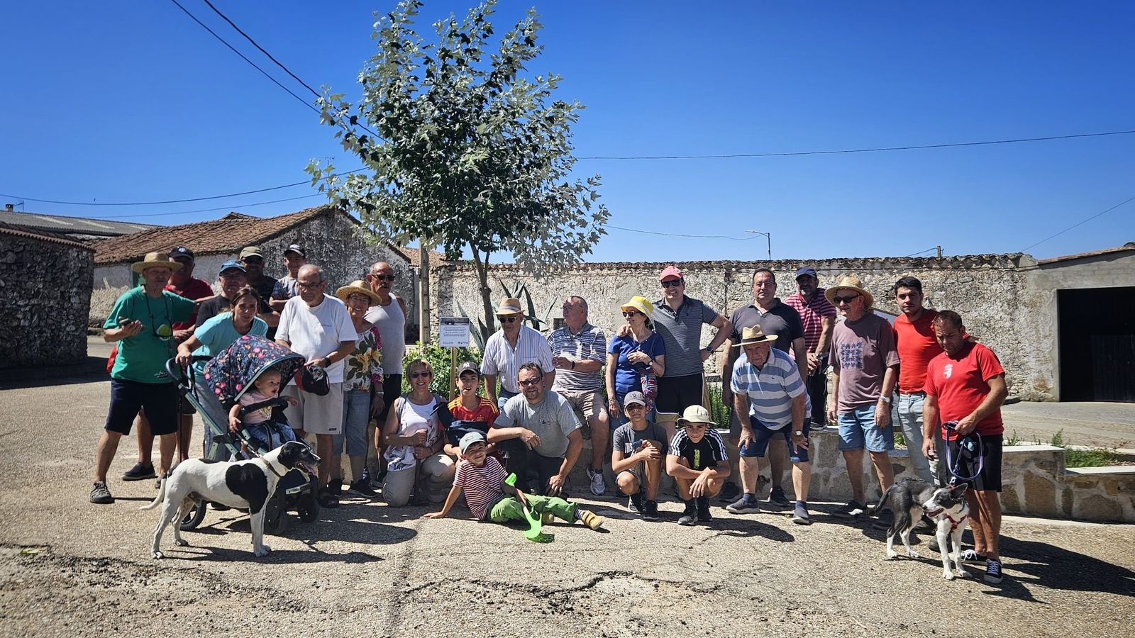 Jornada intergeneracional en Juzbado