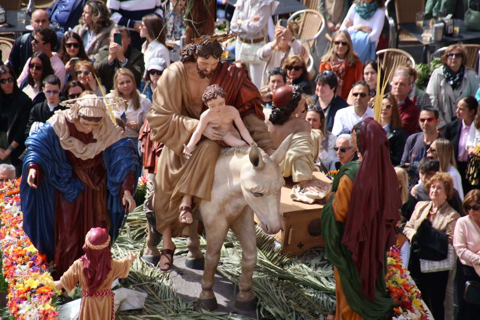 Salida de la procesión de La Borriquilla Semana Santa 2024