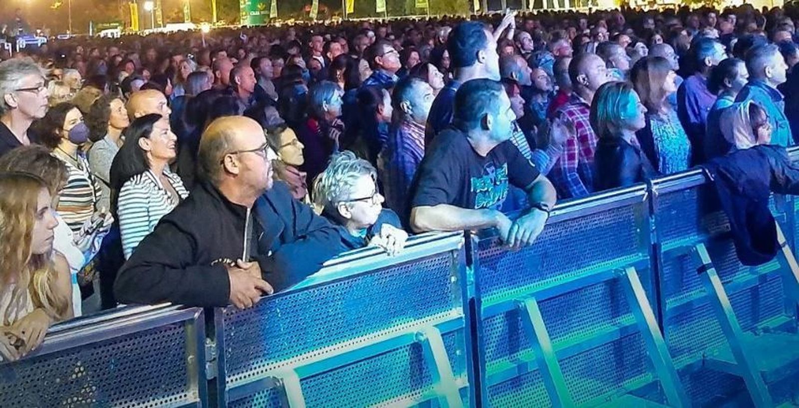 Un concierto en IFEZA. Archivo. Foto: Instagram Nacha Pop