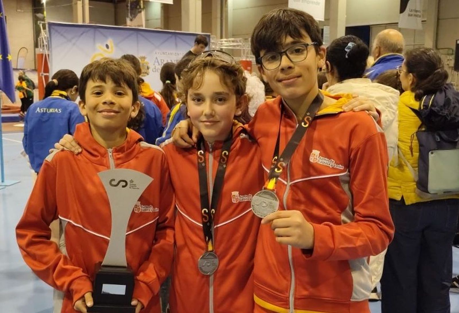 Javier Cabañas, Jorge Cruz y Marcos López