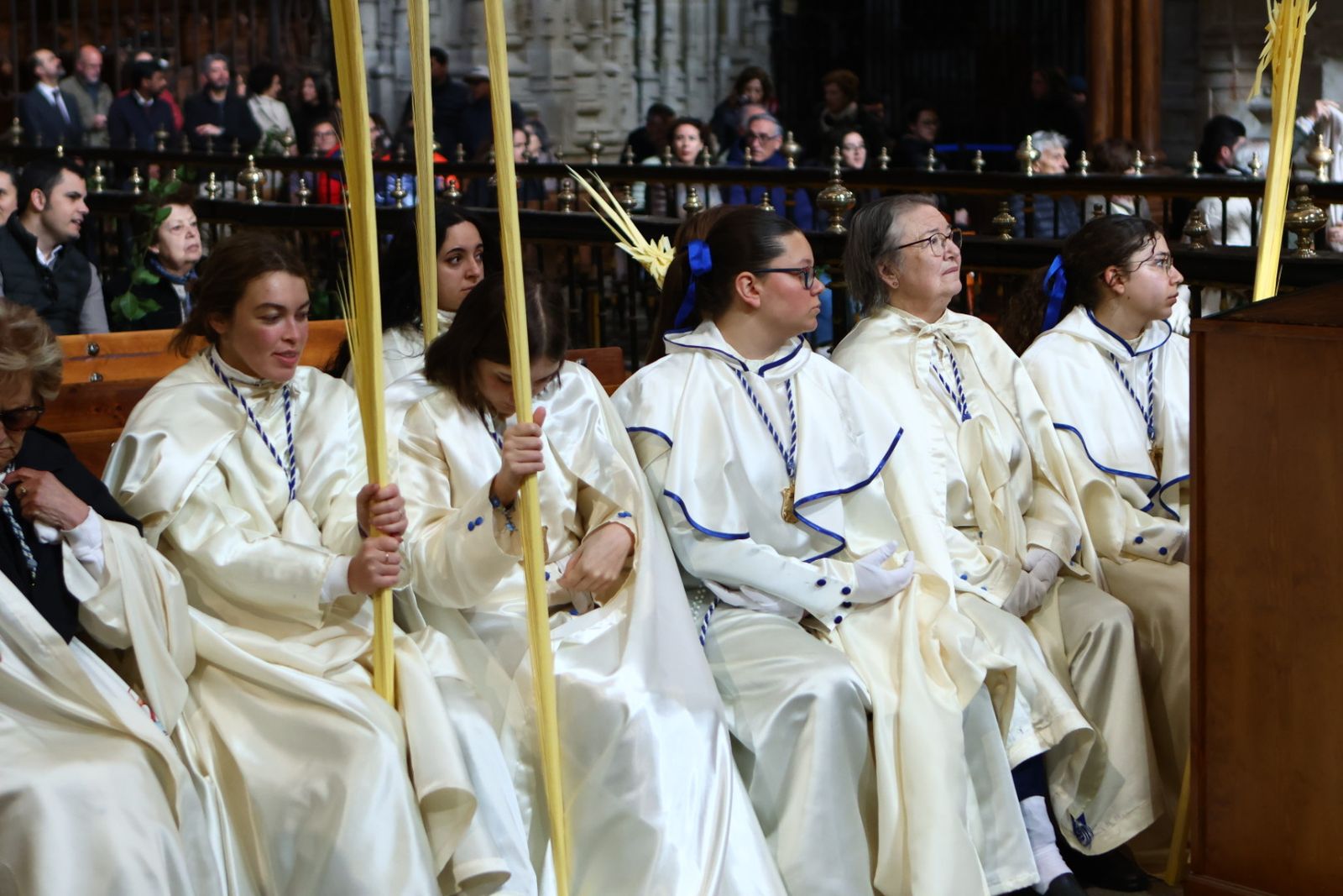 Bendición de palmas con motivo del Domingo de Ramos