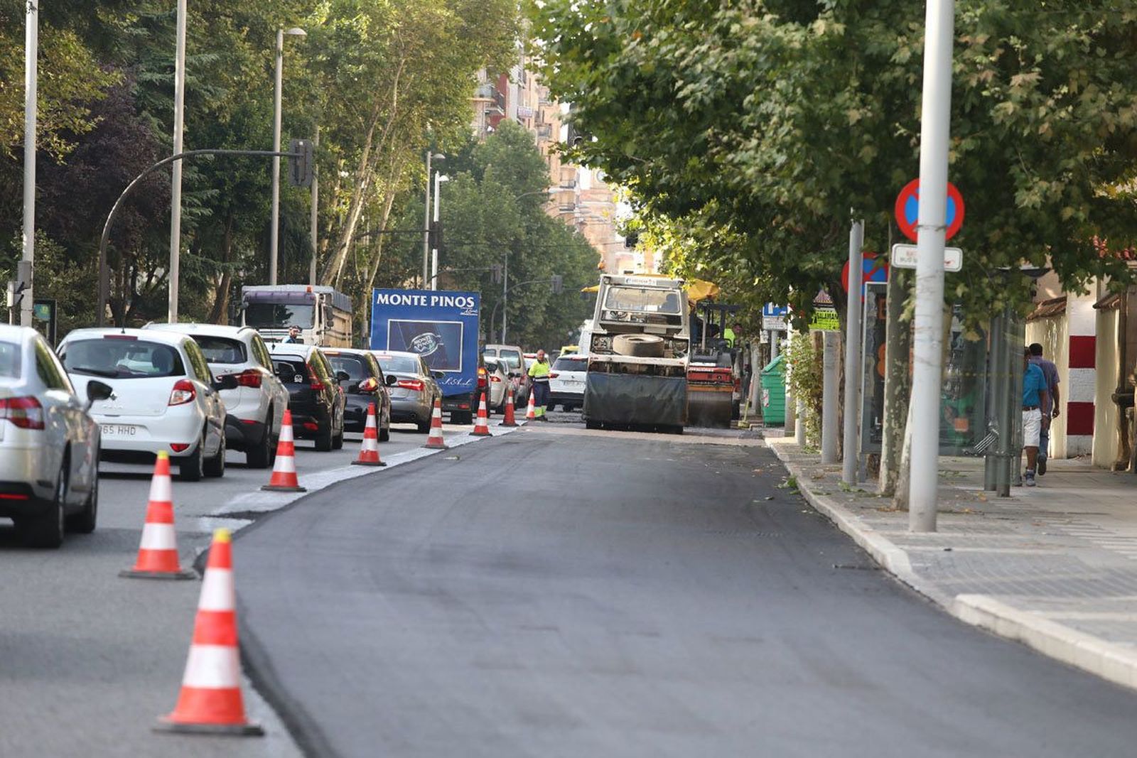 Asfaltado paseo de Torres Villarroel | Foto de Archivo