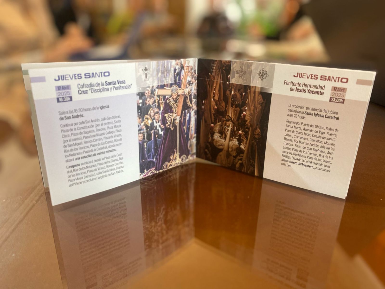 Itinerarios para la Semana Santa 2025