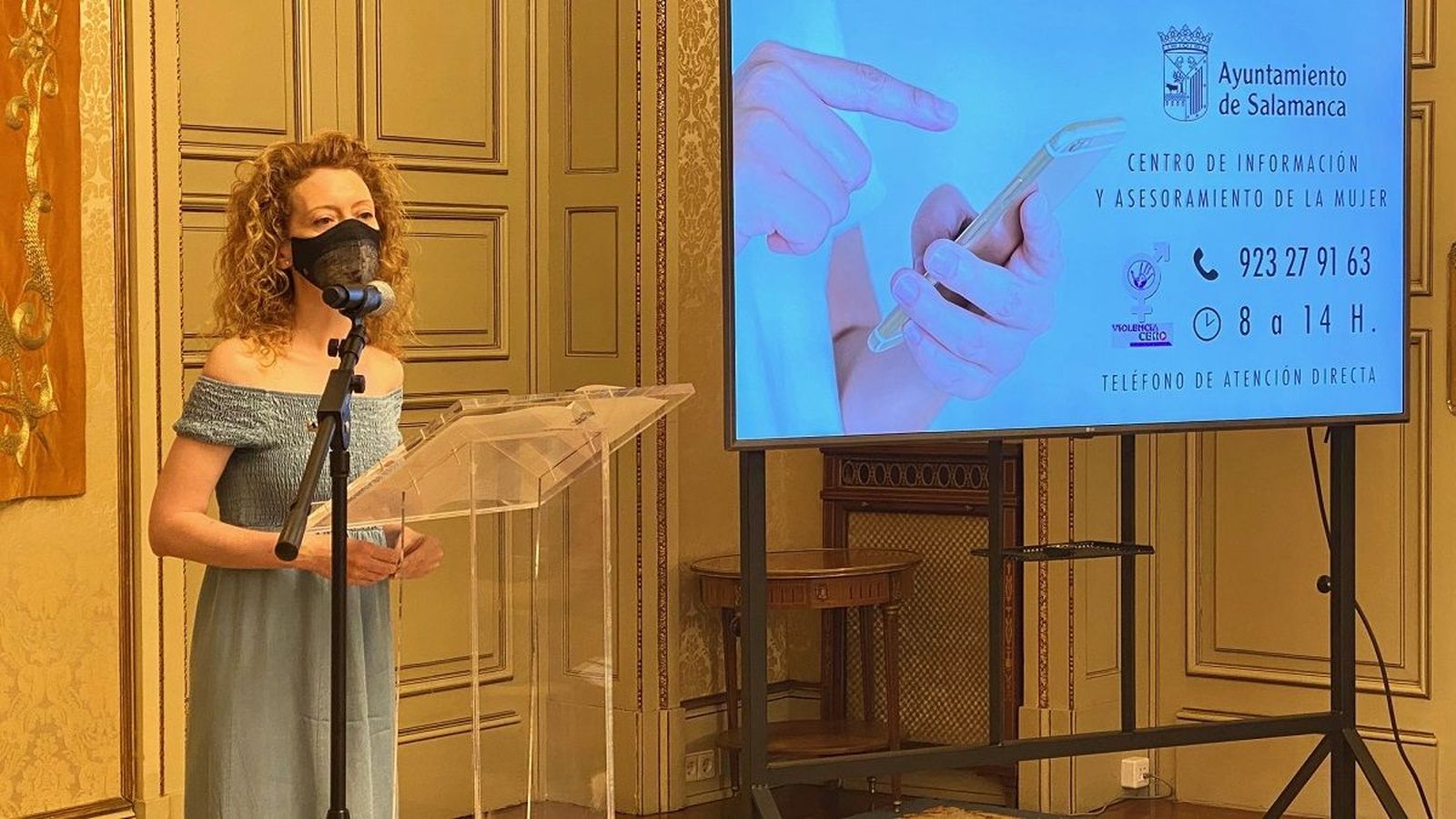 Ana Suárez, concejala de Familia. Foto Ayuntamiento de Salamanca.