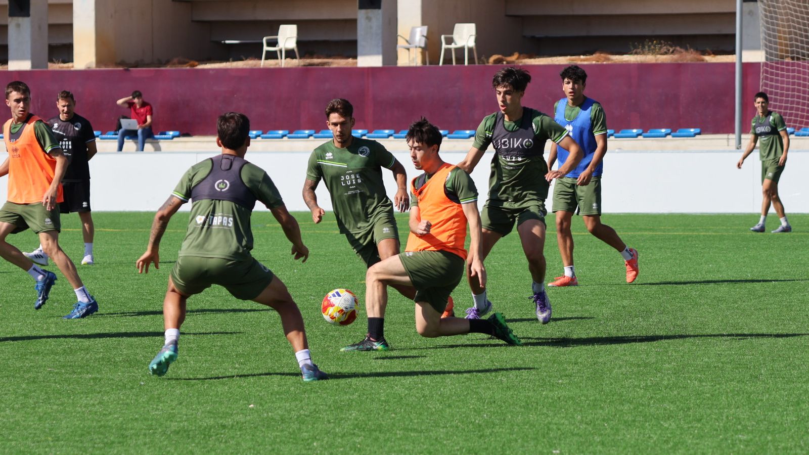 Primer entrenamiento de Mario Simón como entrenador de Unionistas