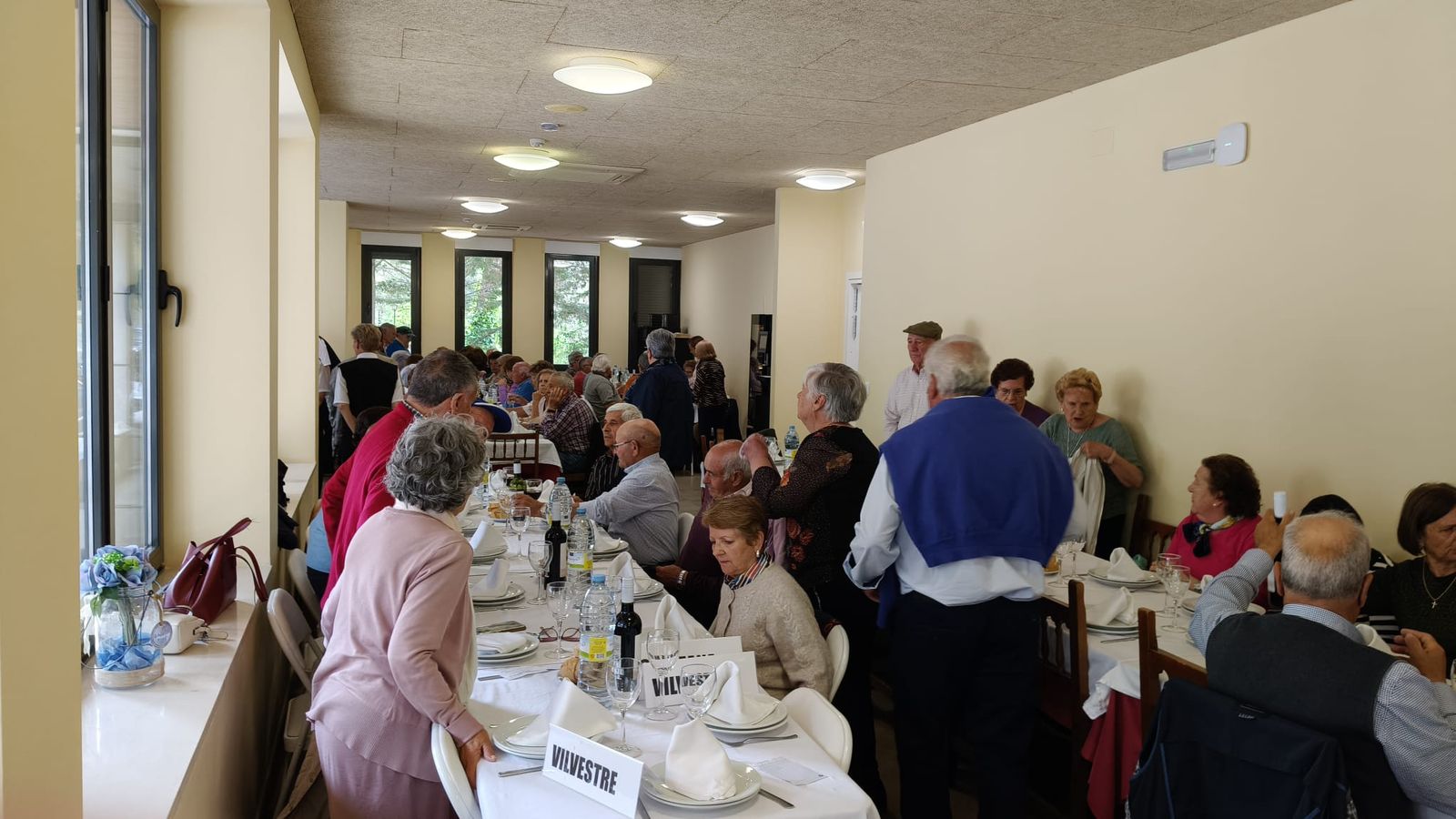 Los mayores de la comarca de Vitigudino celebran un día de confraternización