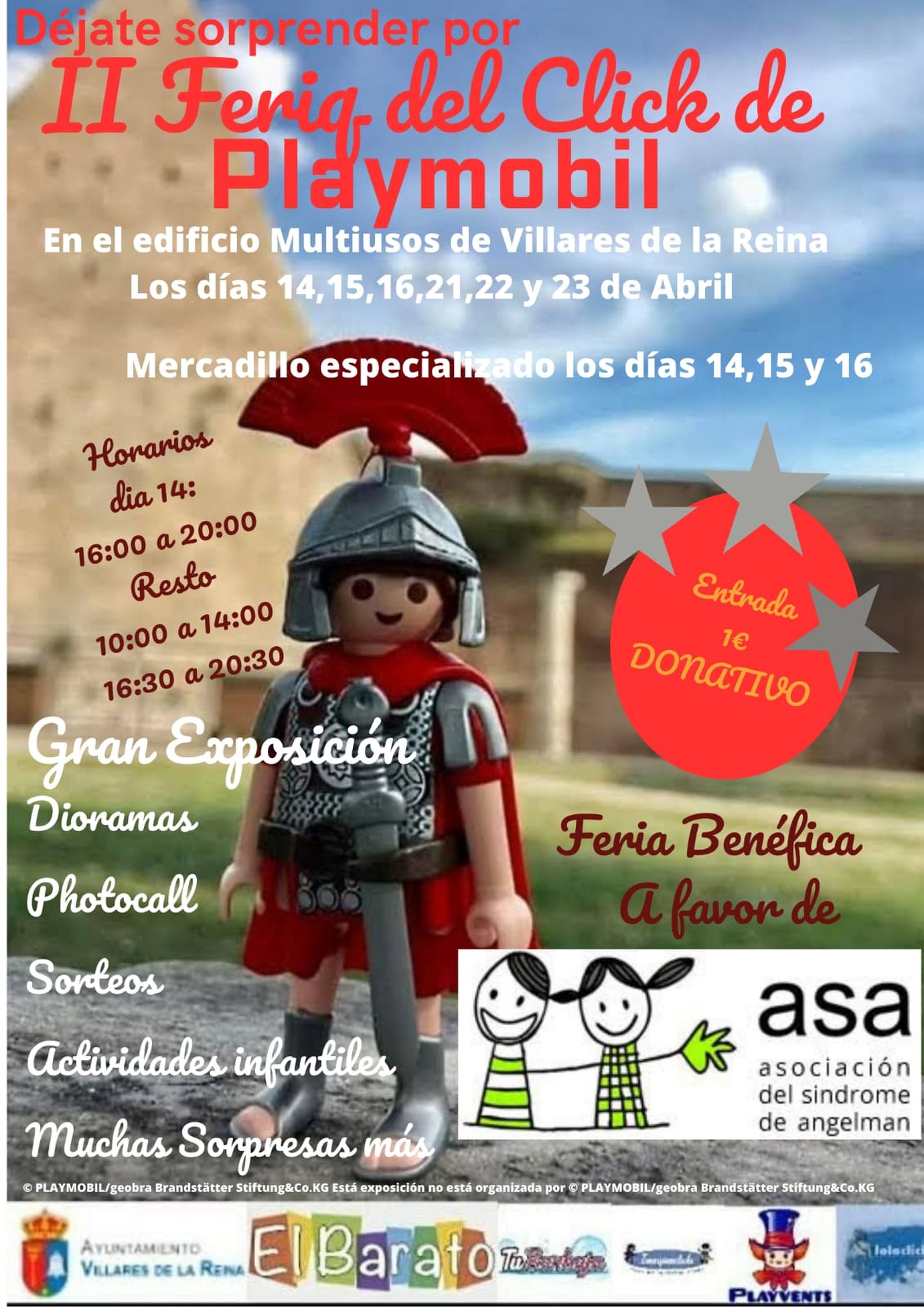 cartel II feria del click palymobil