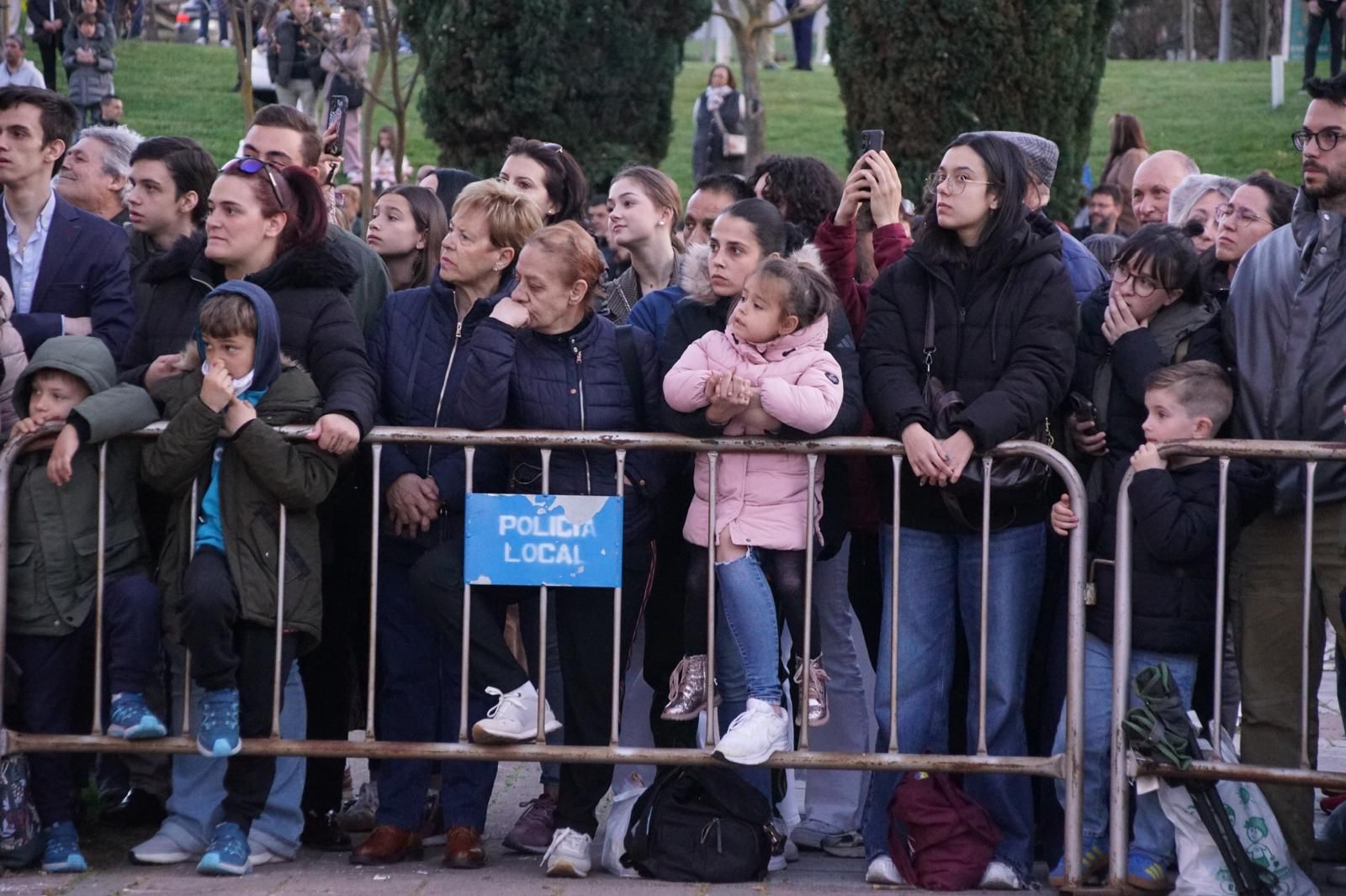 María Nuestra Madre y el Cristo del Amor y de la Paz en la procesión de la Semana Santa 2026 en Salamanca
