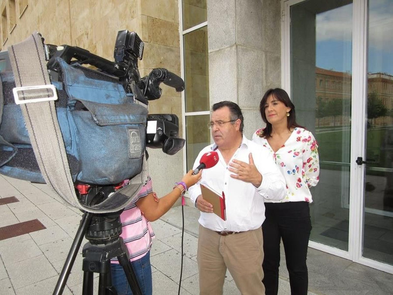 PSOE Zamora. Procuradores Cortes José Ignacio Martín Benito y Ana Sánchez Julio 2018 (Copy)