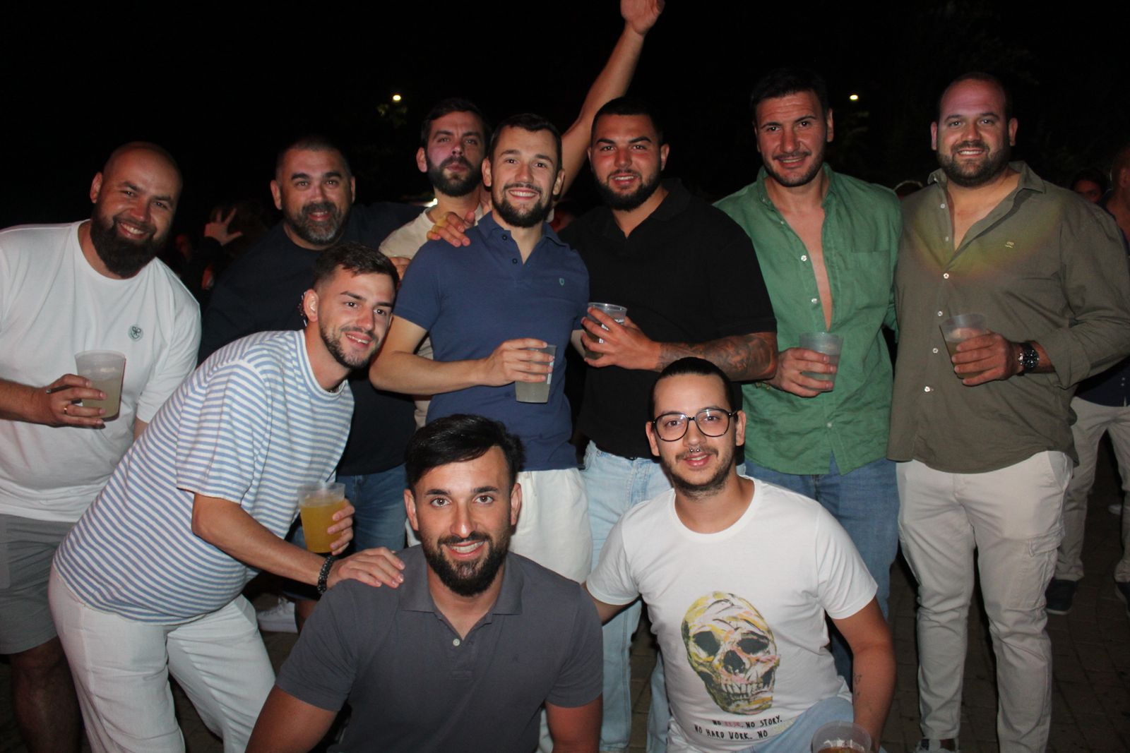 Salamanca de noche, sábado 26 de julio