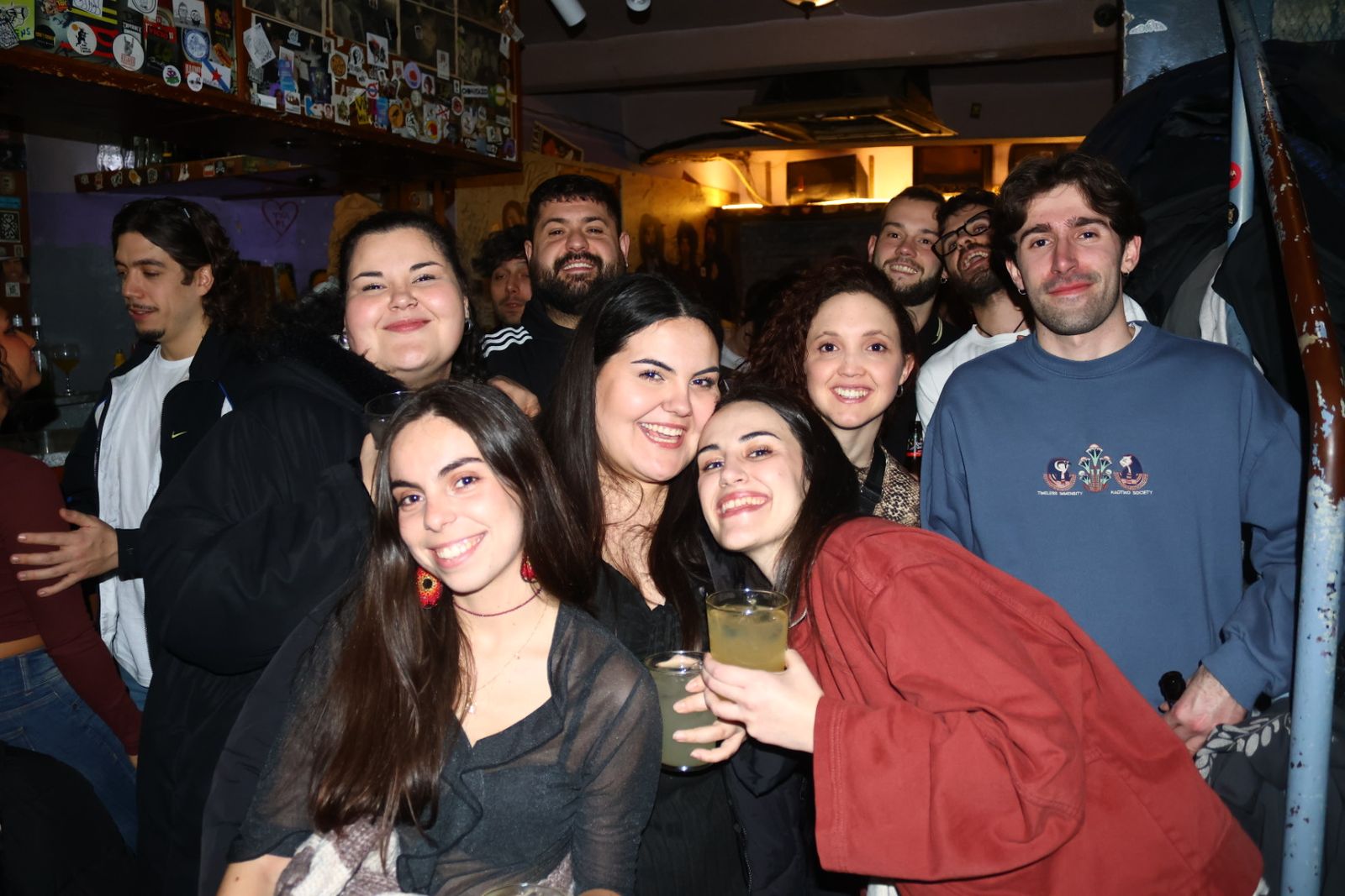 Salamanca de noche, viernes 20 de febrero