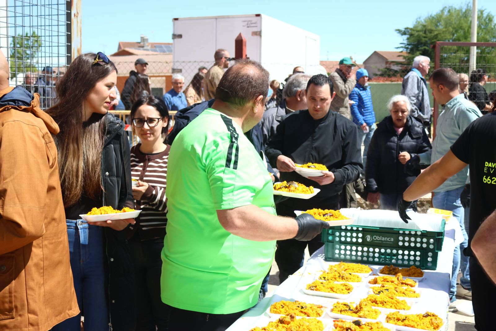 Paella popular en Villoria